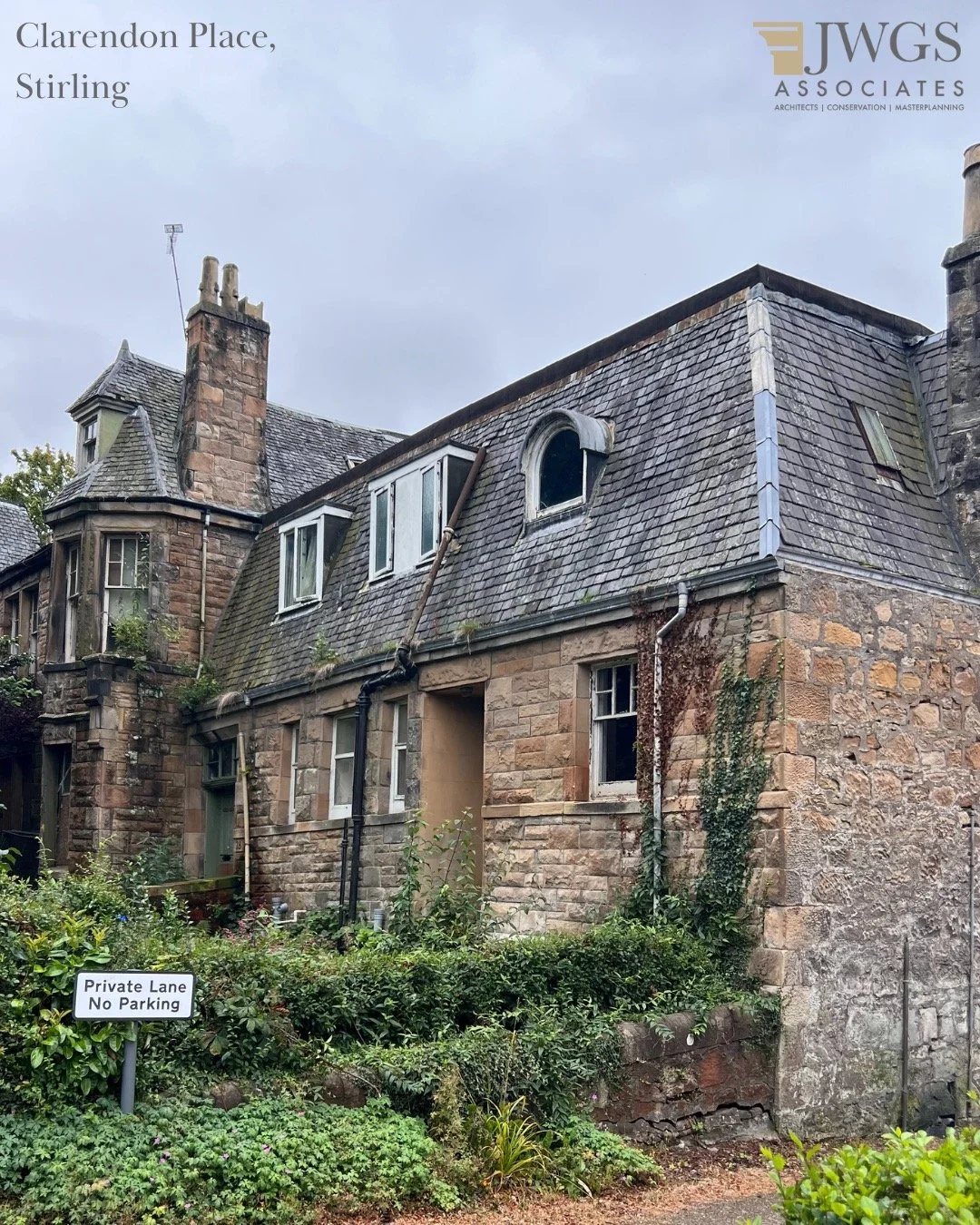 🏛️ Deep Routed Heritage in Stirling
.
We&rsquo;re excited to be providing full architectural and conservation services for a distinctive Grade C listed villa in the heart of Stirling&rsquo;s Kings Park Conservation Area.
.
Designed by John Allan in 