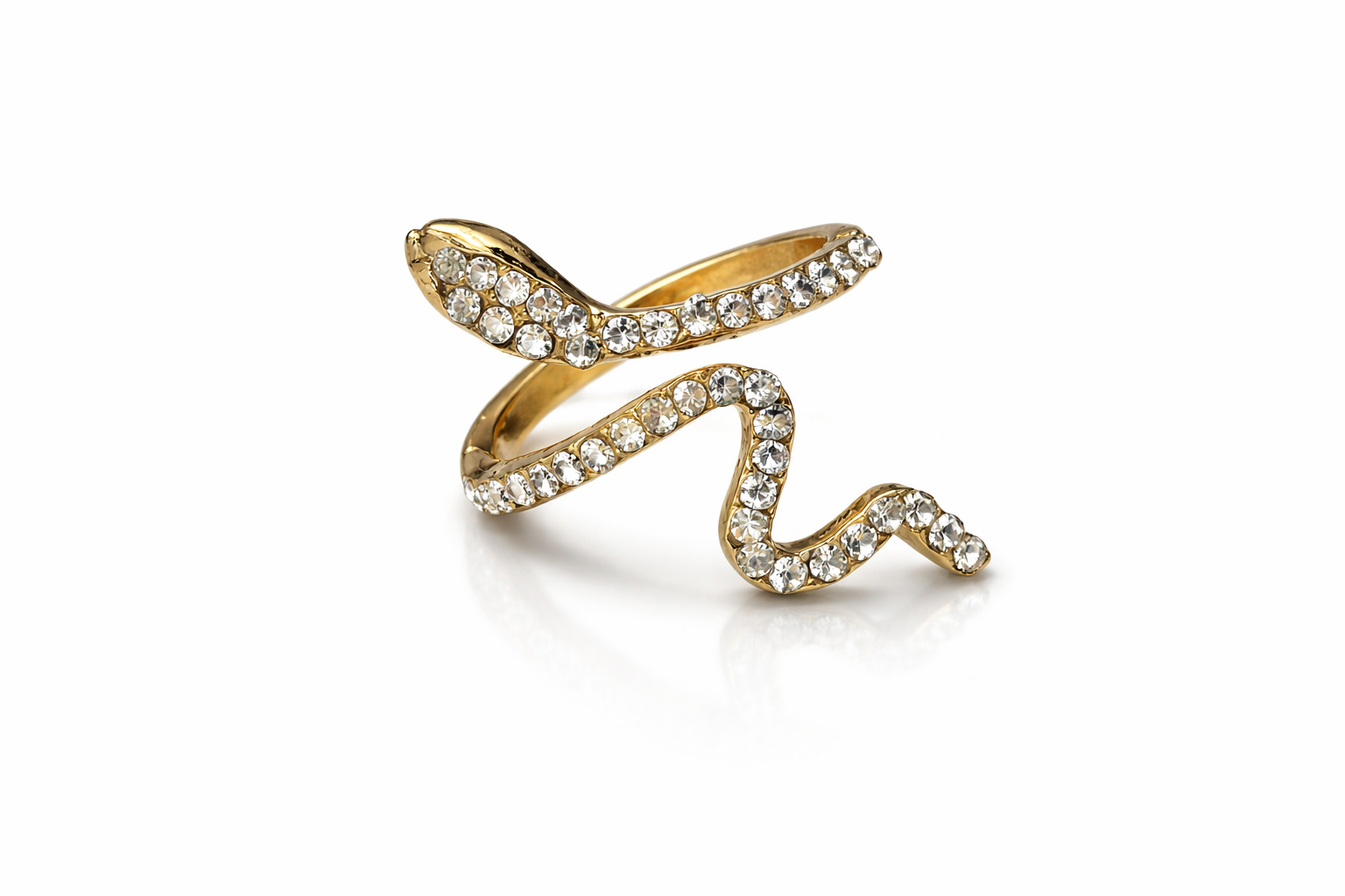 Golden Serpent Ring