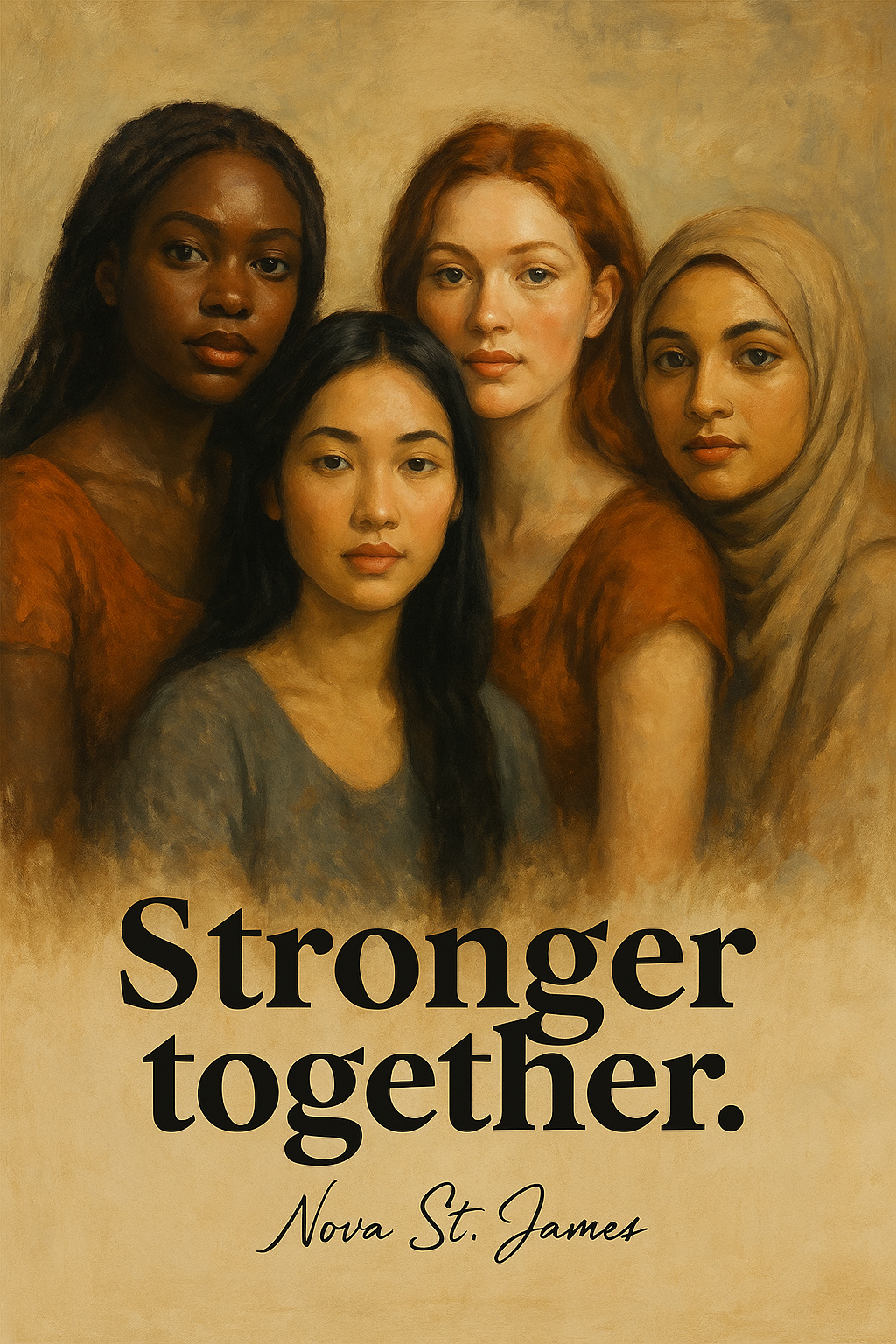 Woman standing beside other women..That’s a Revolution