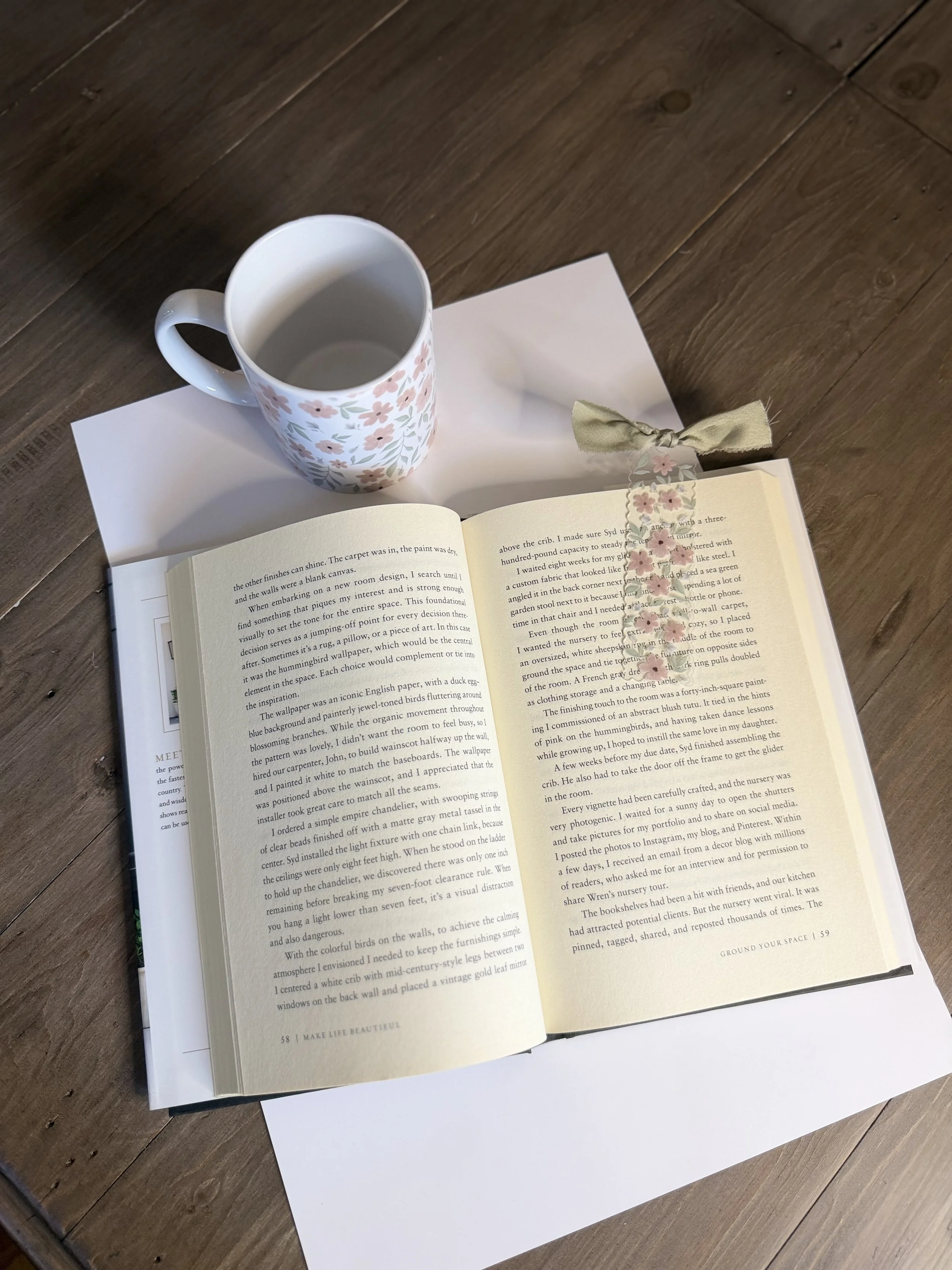Signature Collection Acrylic Bookmark