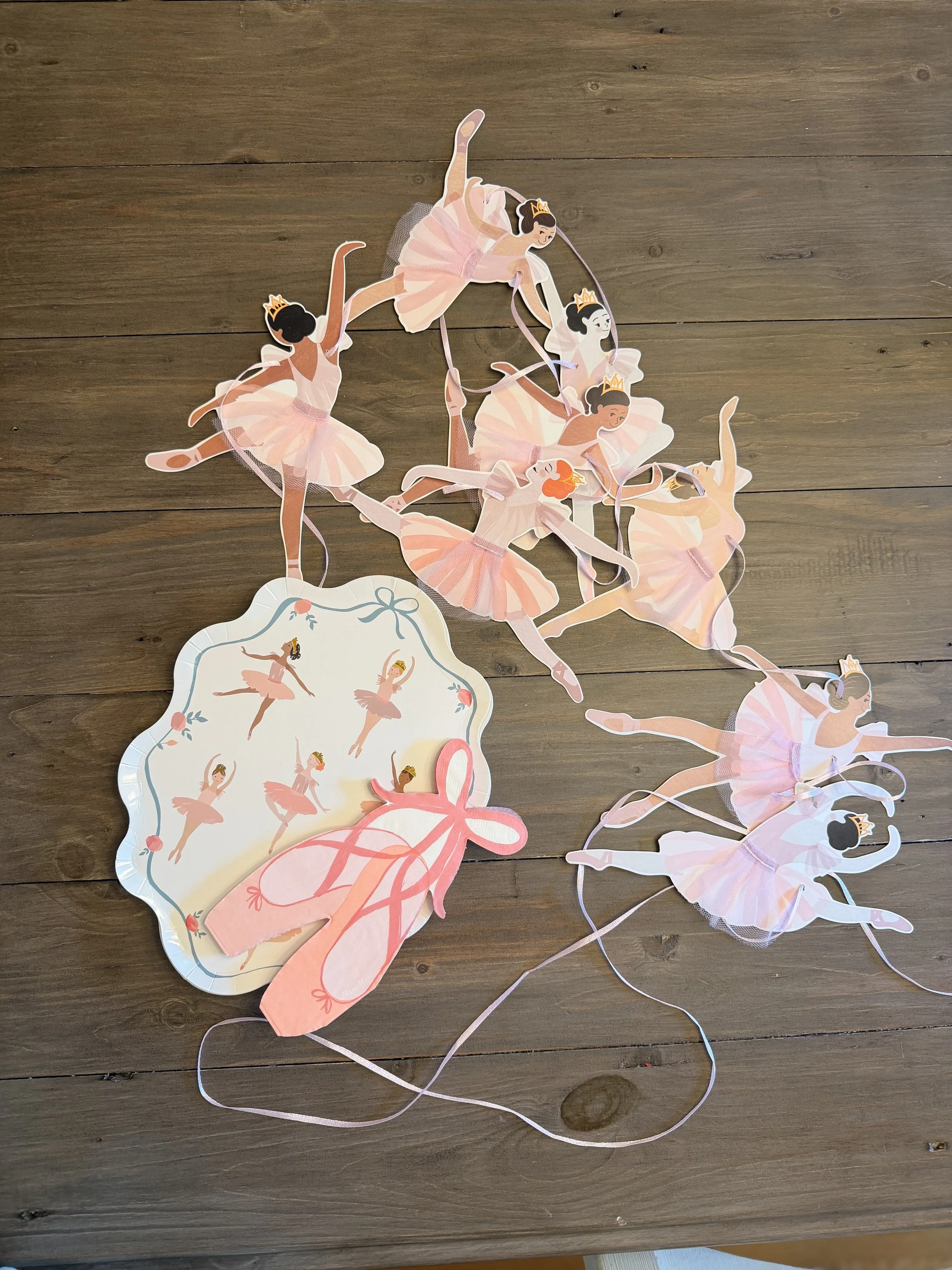 Ballet Shoe Napkins