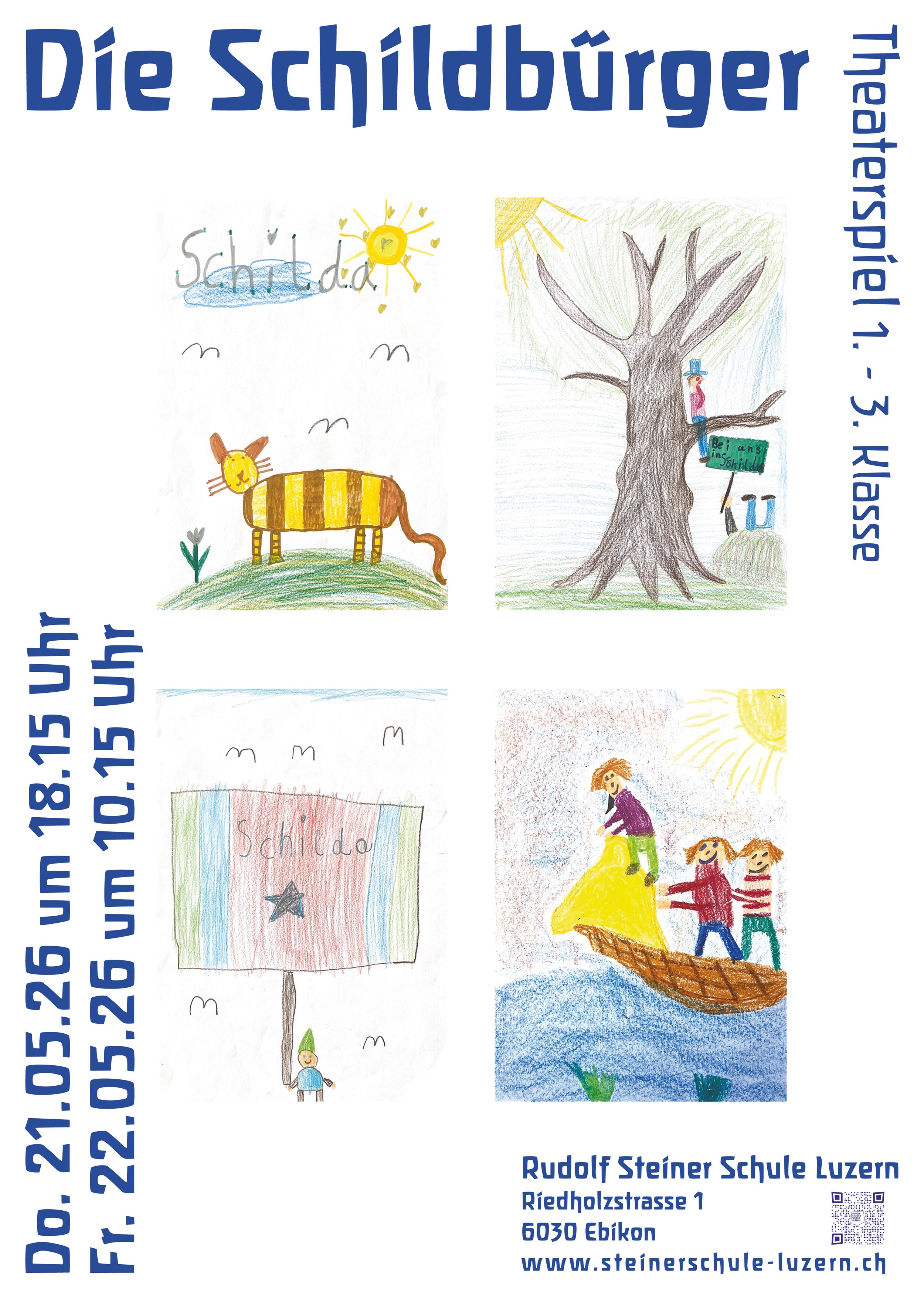 DIE SCHILDBÜRGER, THEATERSTÜCK DER 1. BIS 3. KLASSE