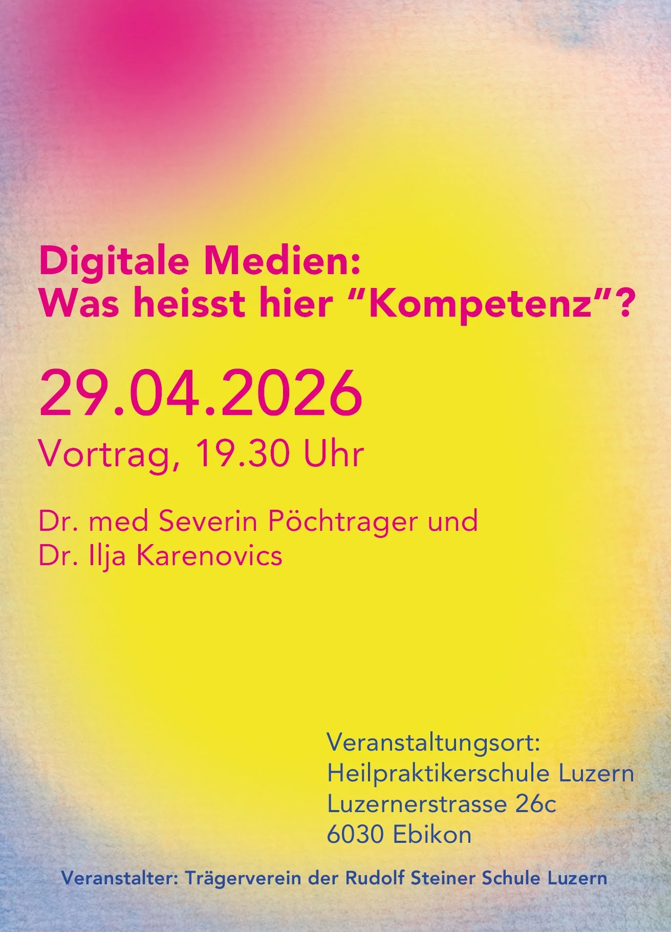 VORTRAG: DIGITALE MEDIEN: WAS HEISST HIER “KOMPETENZ”?
