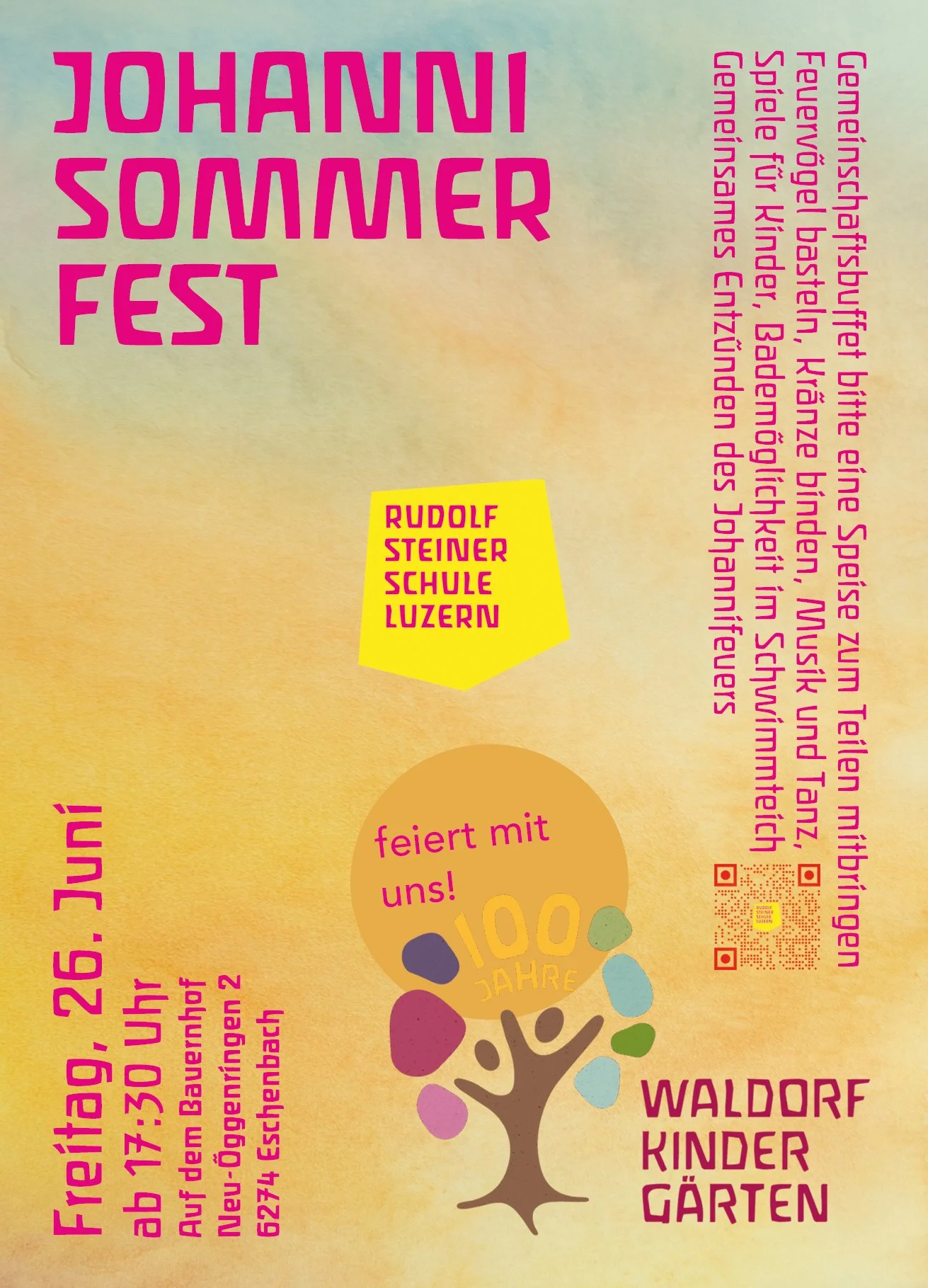 Johannifest &amp; 100 Jahre Waldorfkindergärten