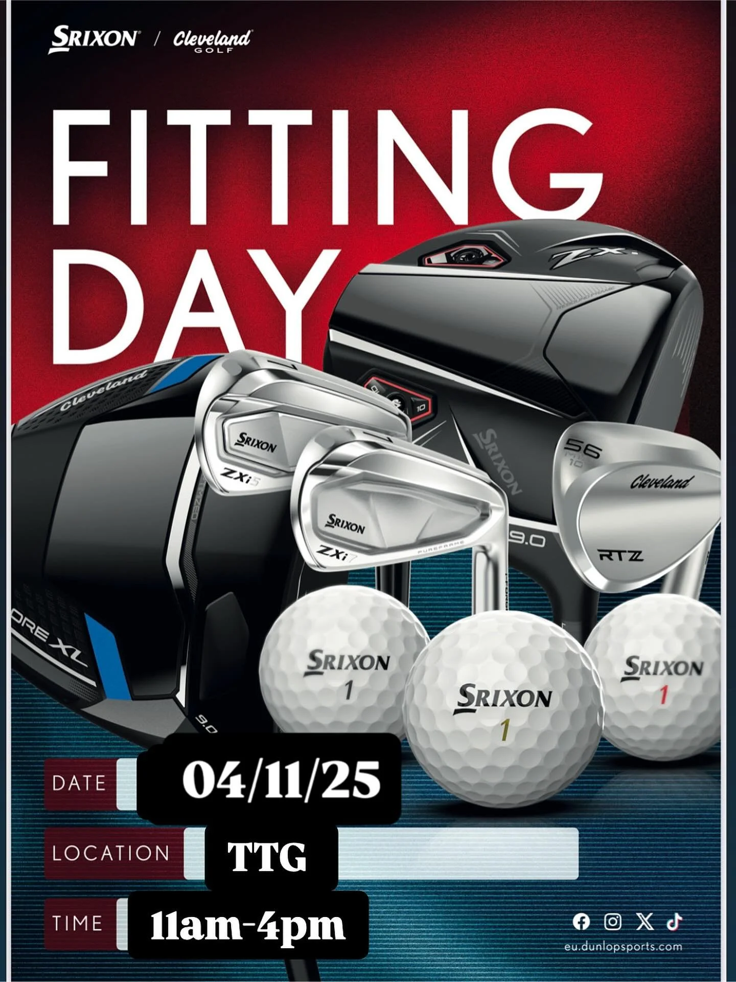 @srixoneurope Fitting Day 🏌️&zwj;♂️🏌🏿&zwj;♀️#ZXI #GetBookedIn #CustomGolf 🎃👻