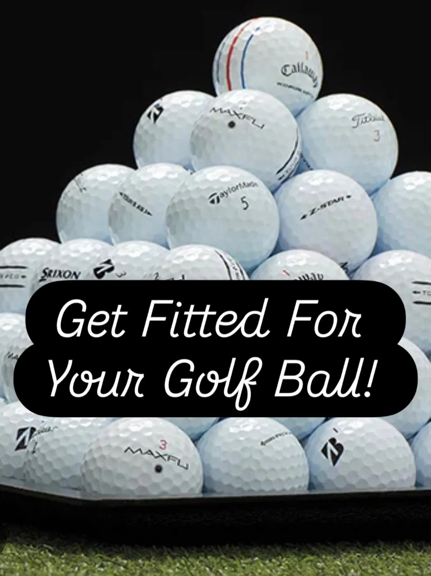 Start 2026 Right! ✅ Ball Fittings TTG 🤗 x12 Balls to choose from 🙌 Play the best ball for YOU 🫵 The most over looked and consistent product in your bag 🫣