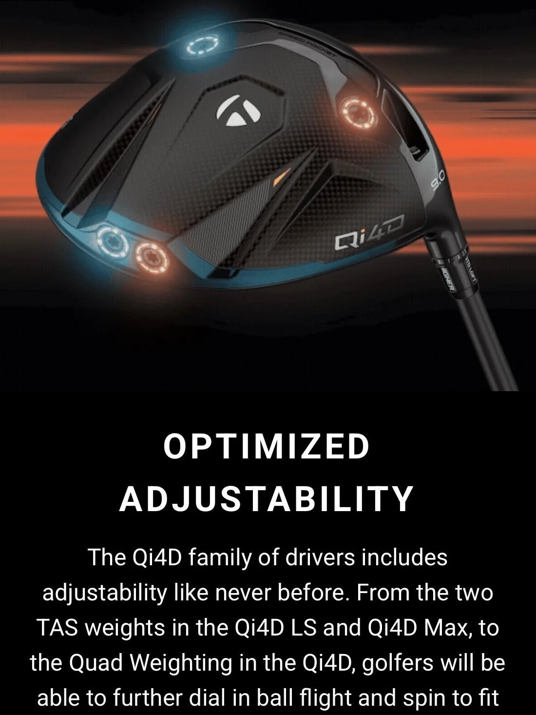 📣It has arrived! 📣 @taylormade_tour QI4D 🟠#Ready2Fit #BookOnline