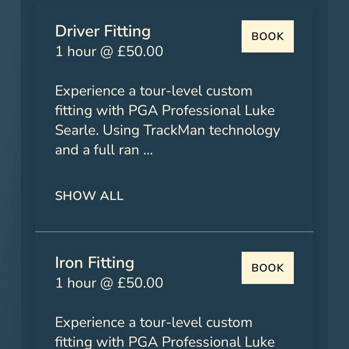 It&rsquo;s this easy ✅ to book in for a Tour Truck Golf Fitting Experience ✅ www.tourtruckgolf.co.uk #SeeYouSoon #4thebestfitting #ingolf