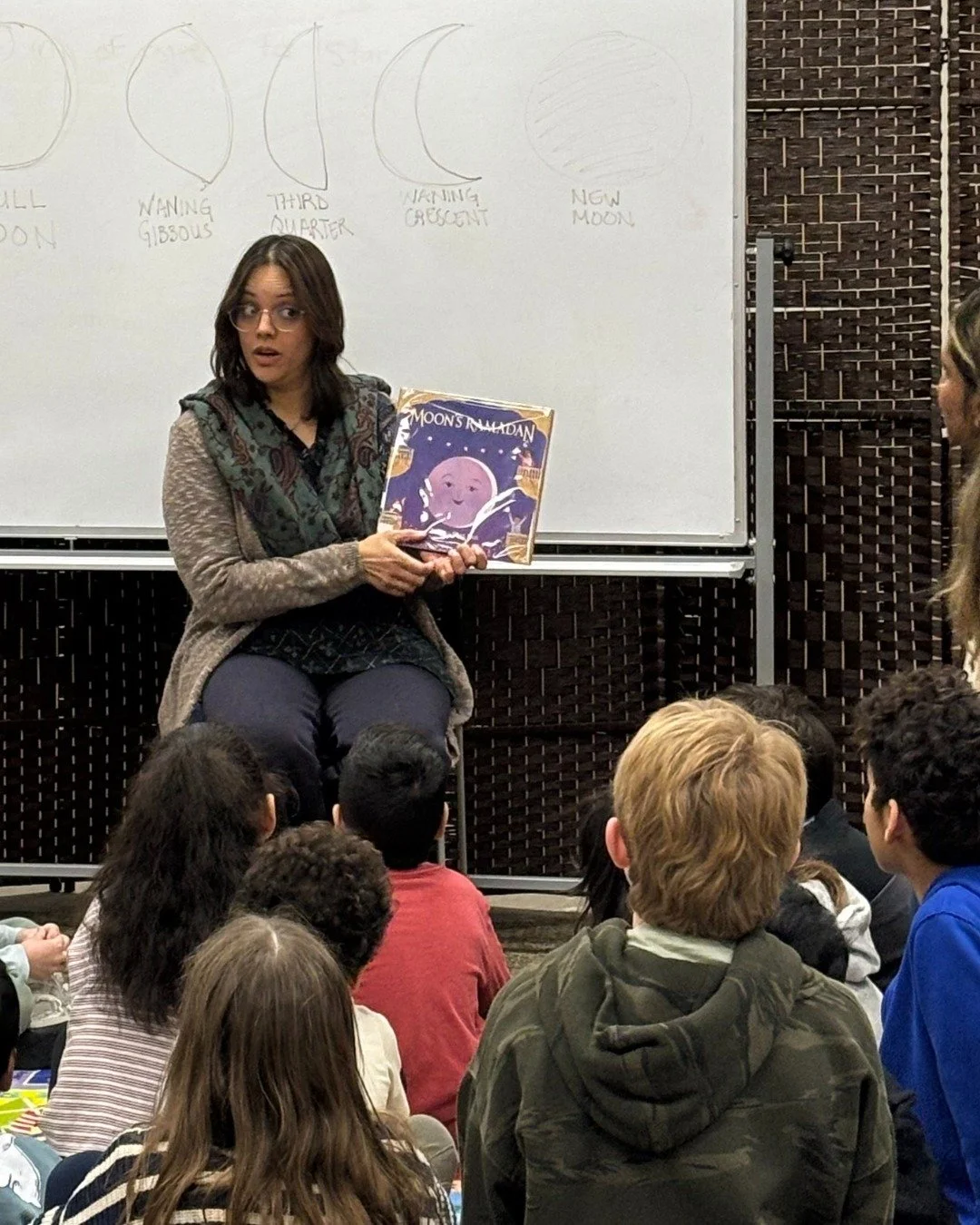 We had two very special story times! 🌙

We learned about Ramadan and created the phases of the moon using Oreos.

We also celebrated Community Helpers Month with a special visit from Nurse Heather! 🩺 We listened to a story, saw a stethoscope, learn
