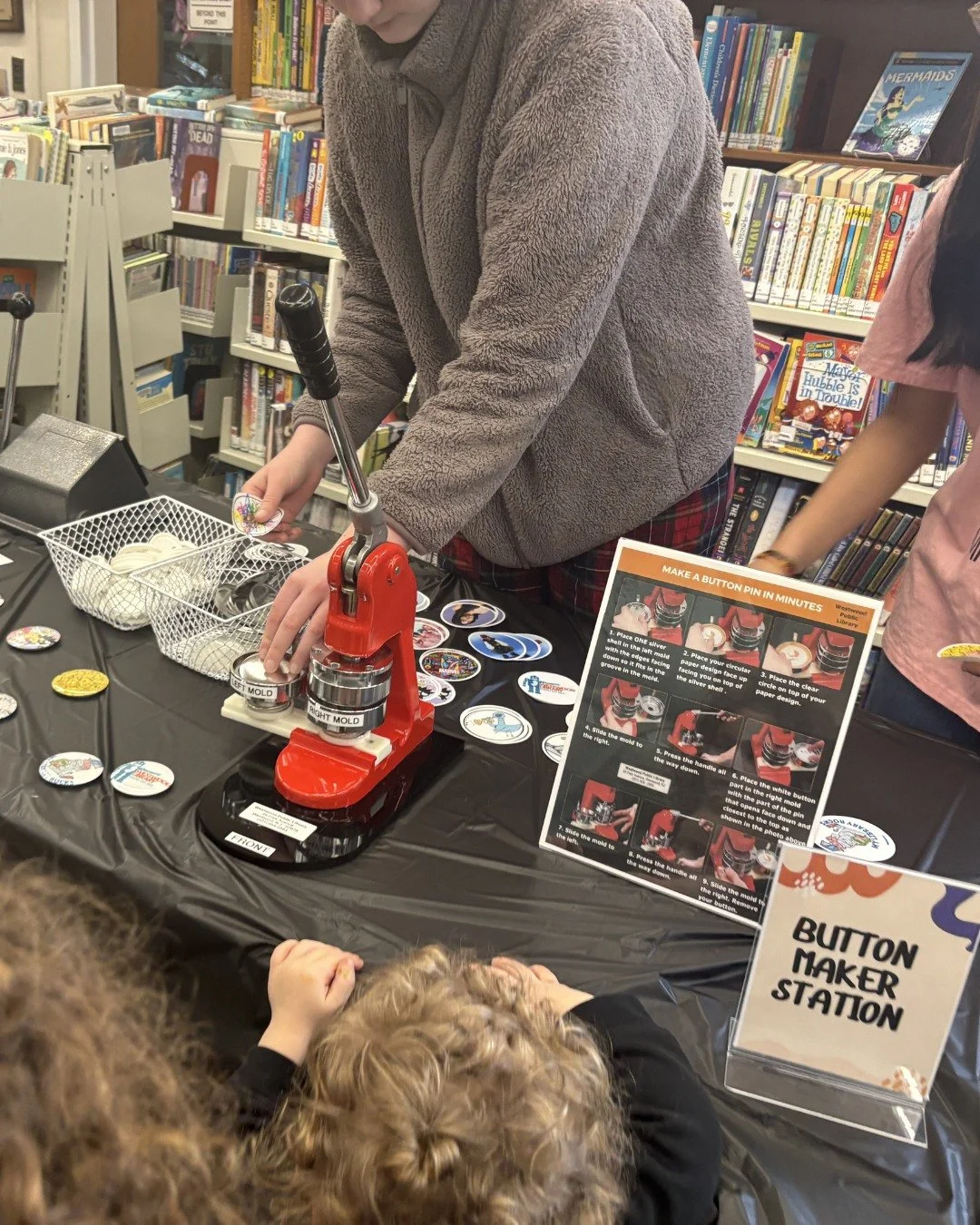 Thank you to everyone who came out for Makers Day! 🤖🫟 It was such a fun day filled with experimenting, crafting, and enjoying time together as a community. Can&rsquo;t wait to do it again next year!