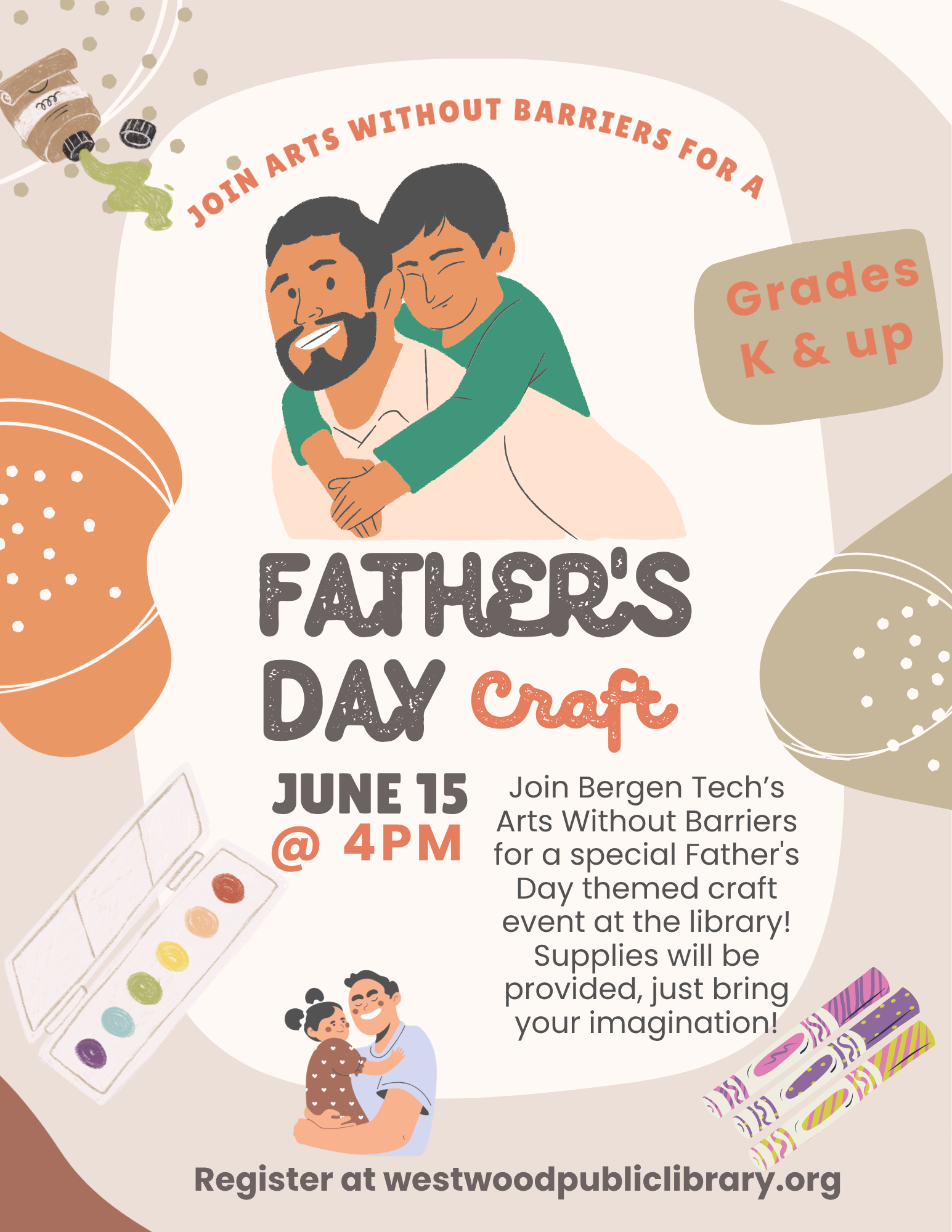 arts without barriers father's day craft