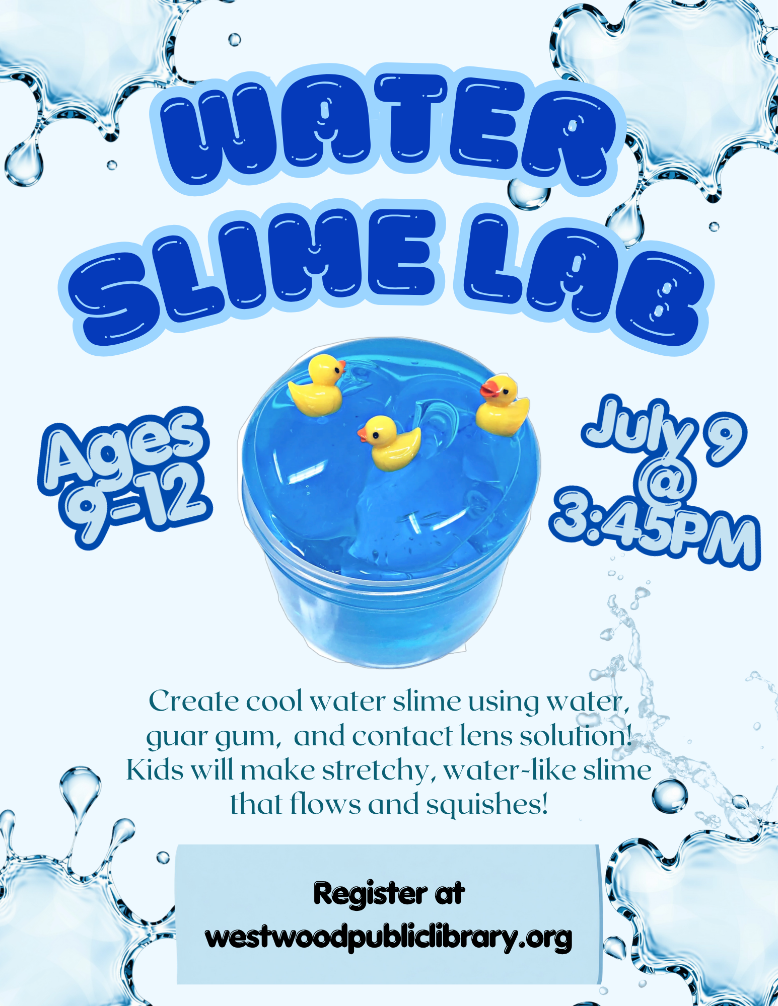 water slime lab