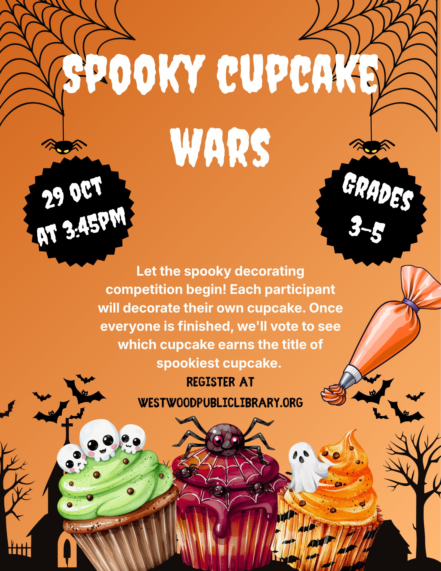spooky cupcake wars
