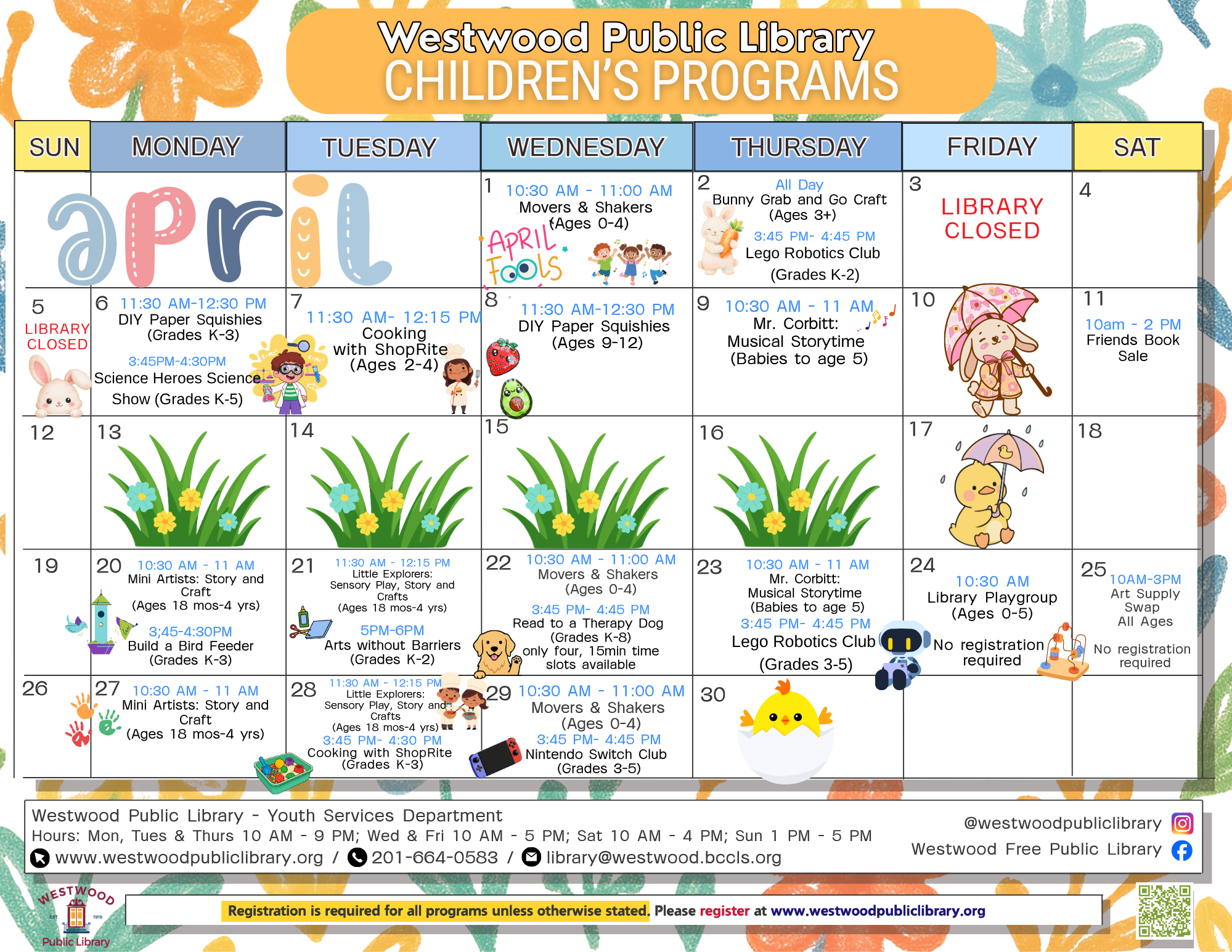 April Calendar