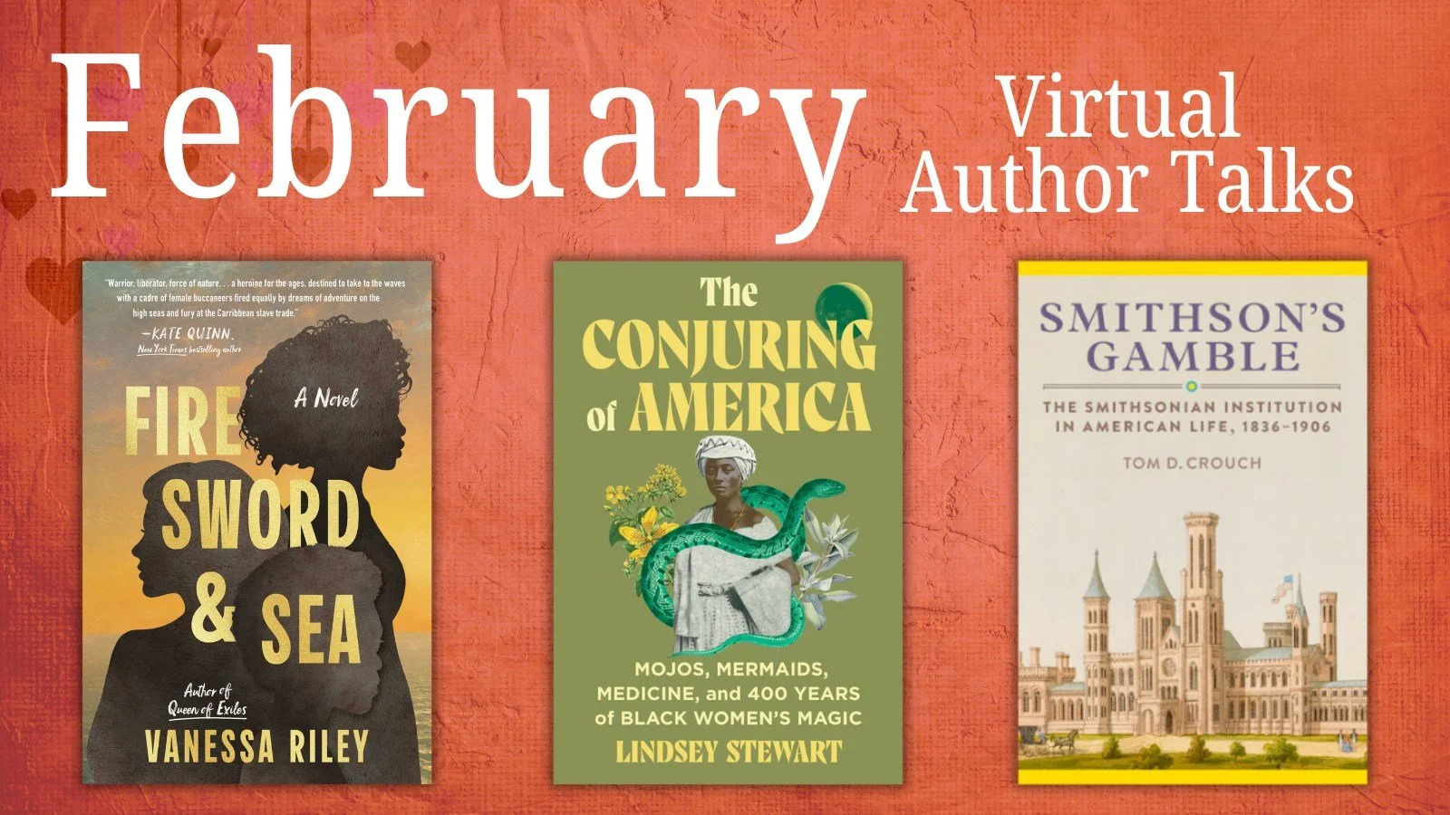 February Author Talks