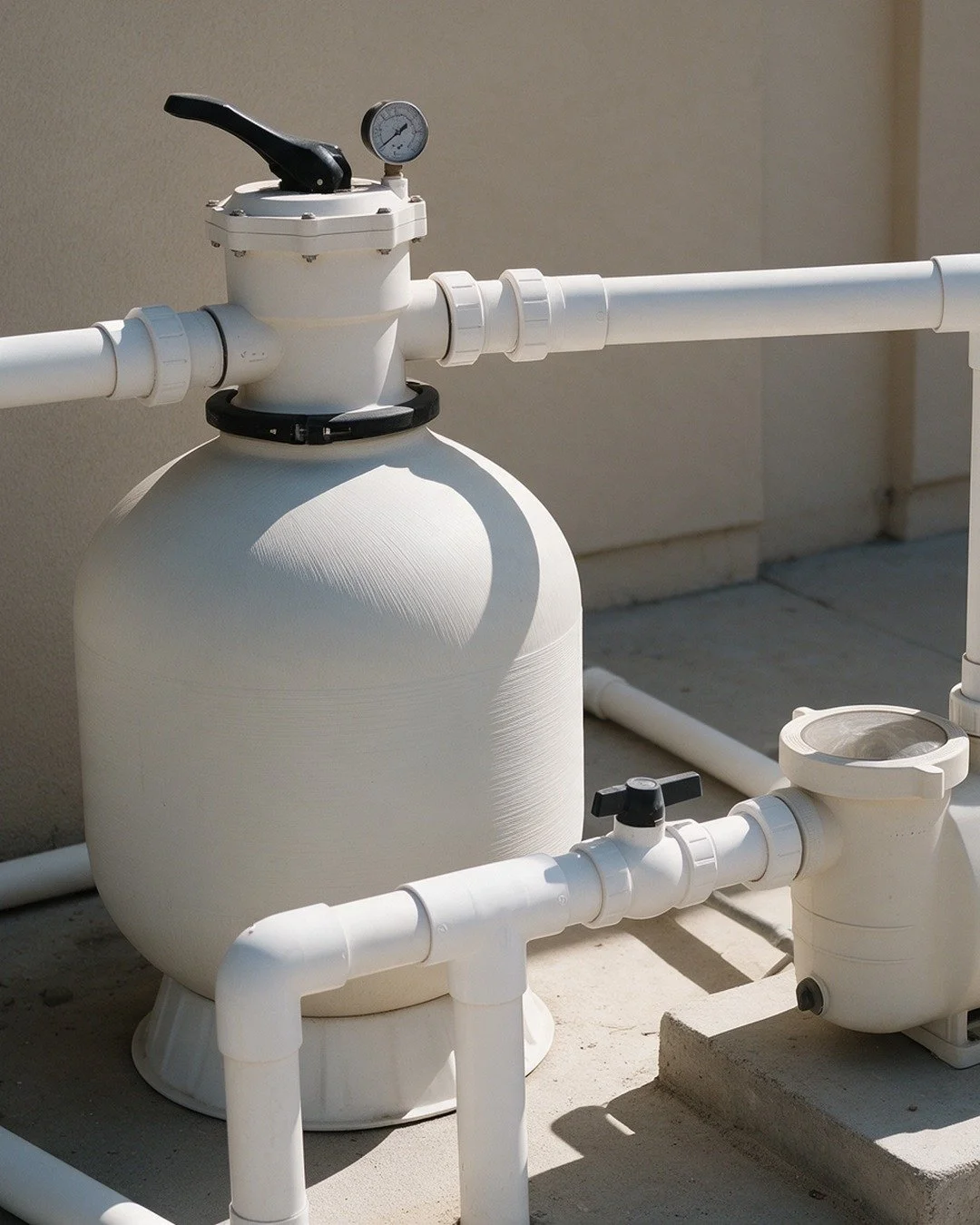 There is a small dial on your pool equipment that you have never once looked at.

It is the filter pressure gauge, and it is the only part of a pool that tells you something is coming before anything goes wrong.

Once a villa pool is handed over, the