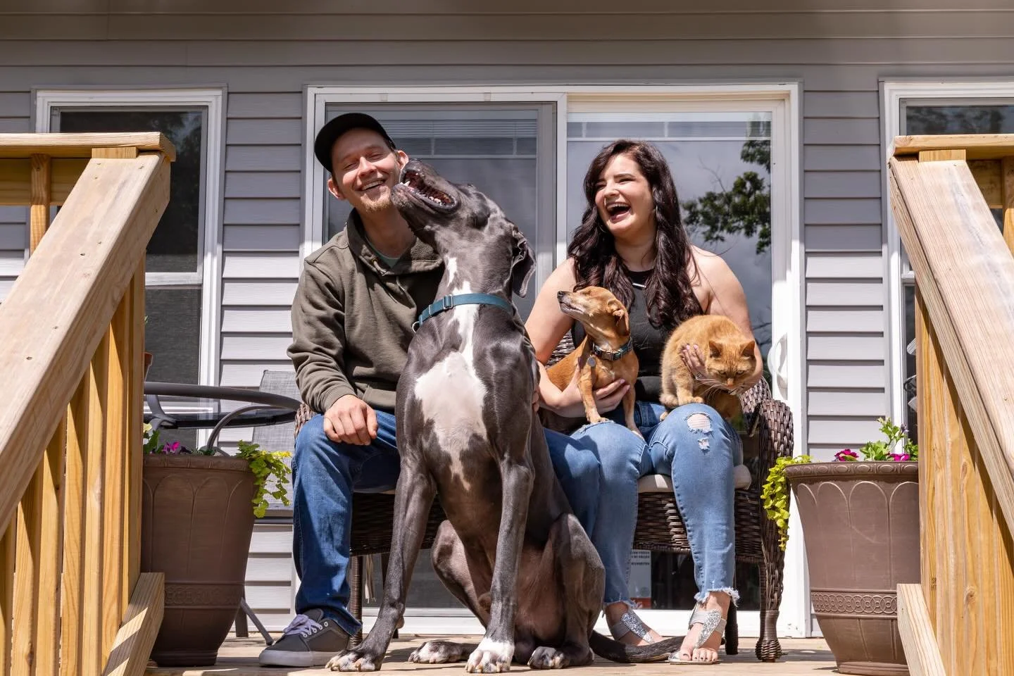 This past weekend, our oldest fur baby Milo aka Beanie crossed the rainbow bridge to doggie heaven. 🌈 ☁️ 🐾He lived 11.5 years with us and 12.5 overall, through many milestones including: college, getting married, our first apartment, buying and ren