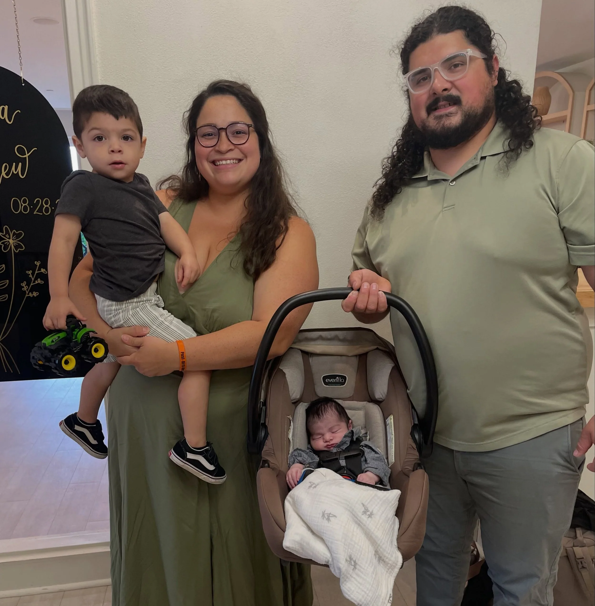 Welcome to the world, Ariel! 👶

Congratulations to Gisela &amp; Oscar on their newest addition, born August 15th! We are over the moon happy for you all as you start this journey as a family of four. ☺️

Fun fact: Gisela &amp; Jackie were 2 weeks ap