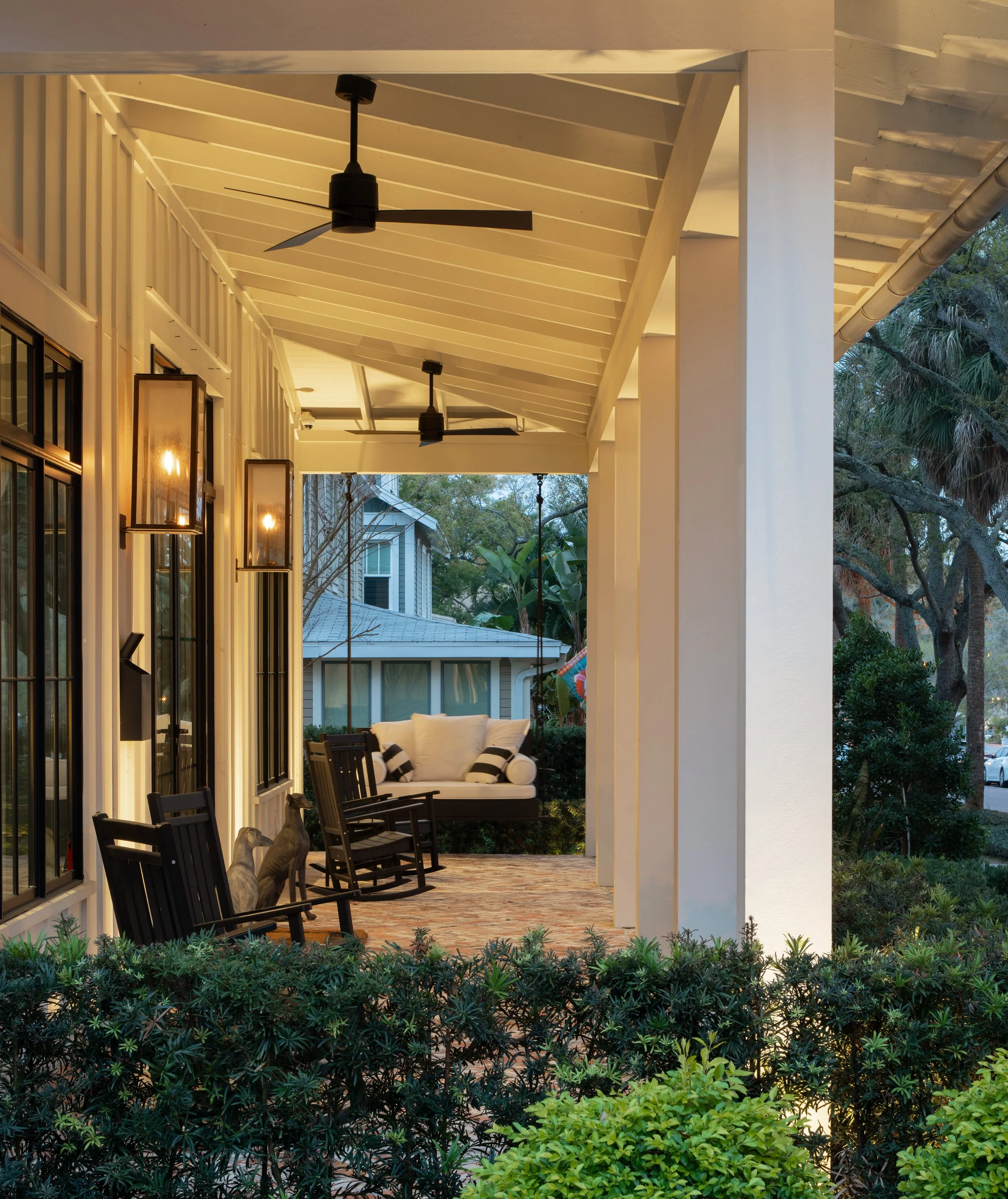 Collier Residence - Exterior - Porch Side Dusk.jpg