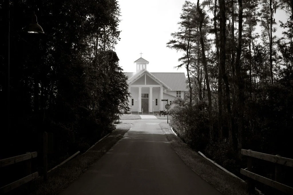 M - Bethany Chapel_black & white in the trees.jpg