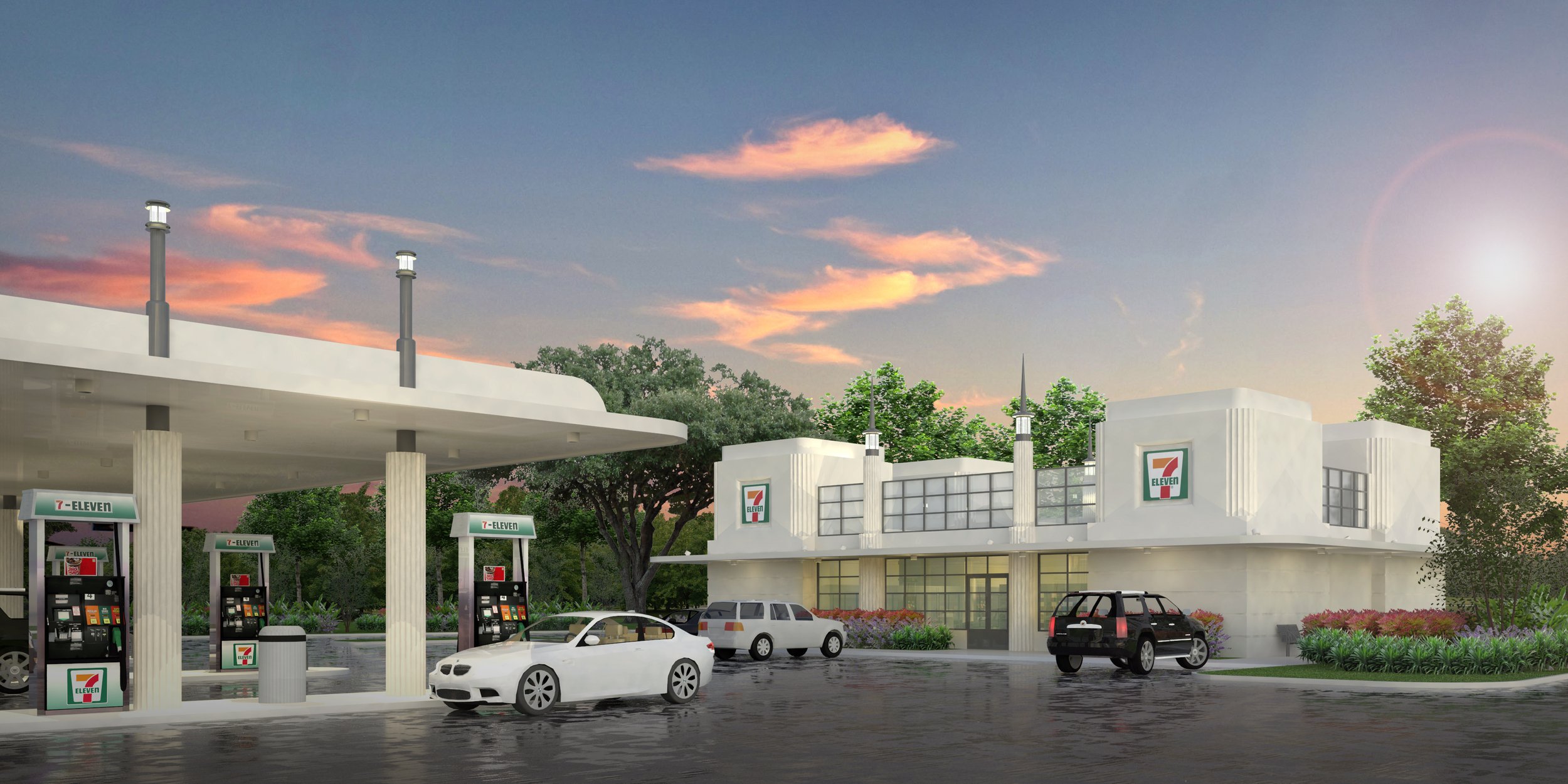 Art Deco Inspired 7-11