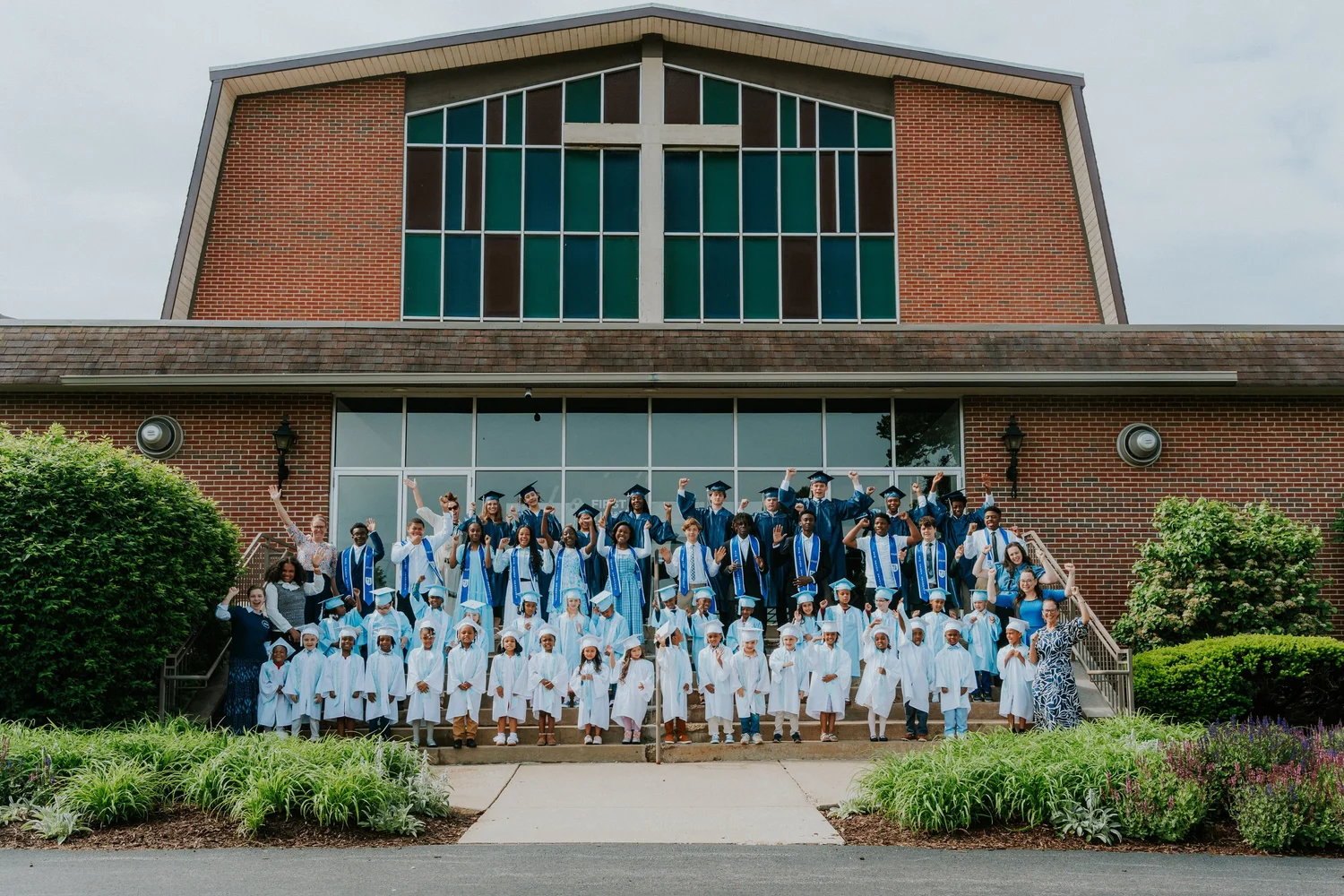 Students at New Life Academy