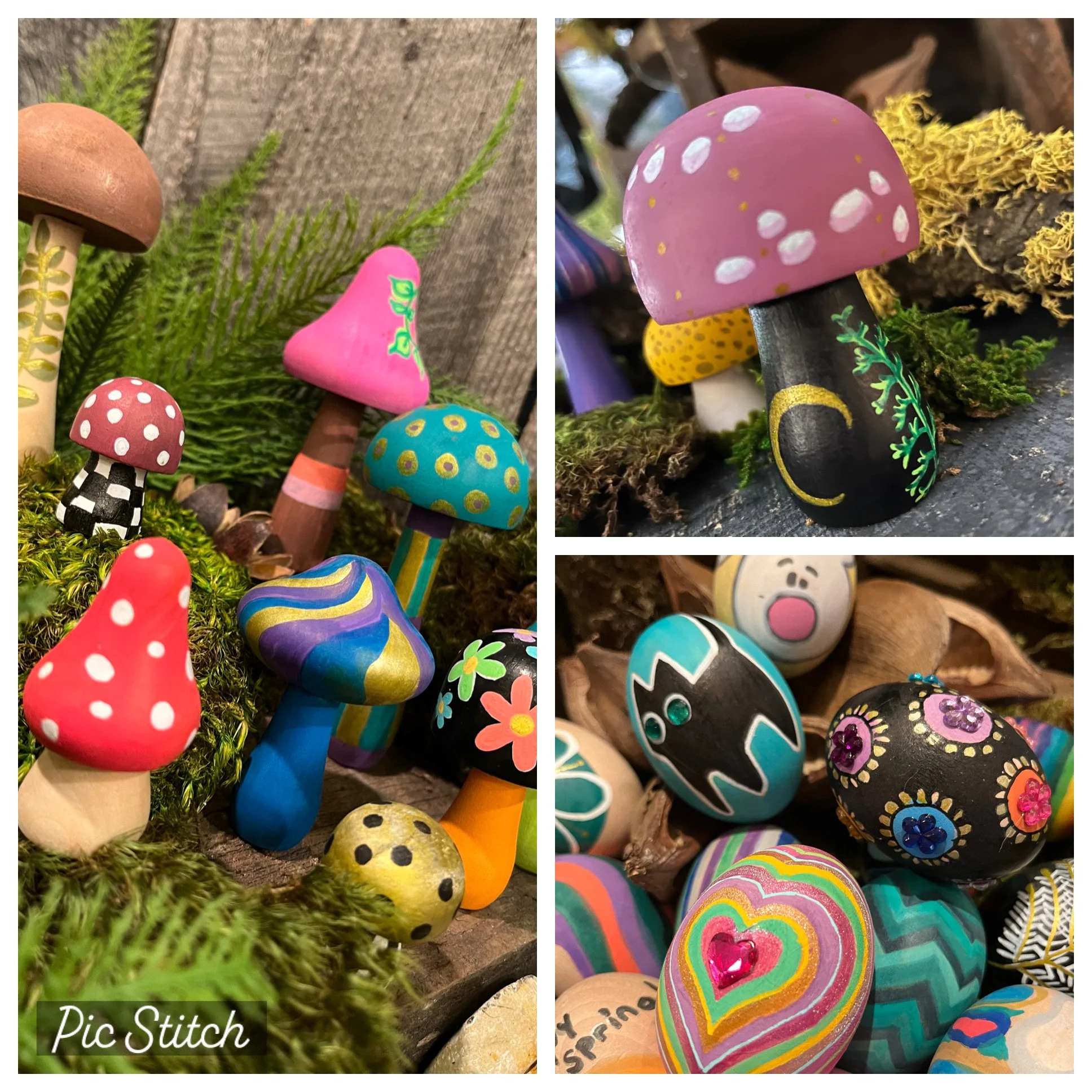 Mushrooms and Eggs Painting Workshop 