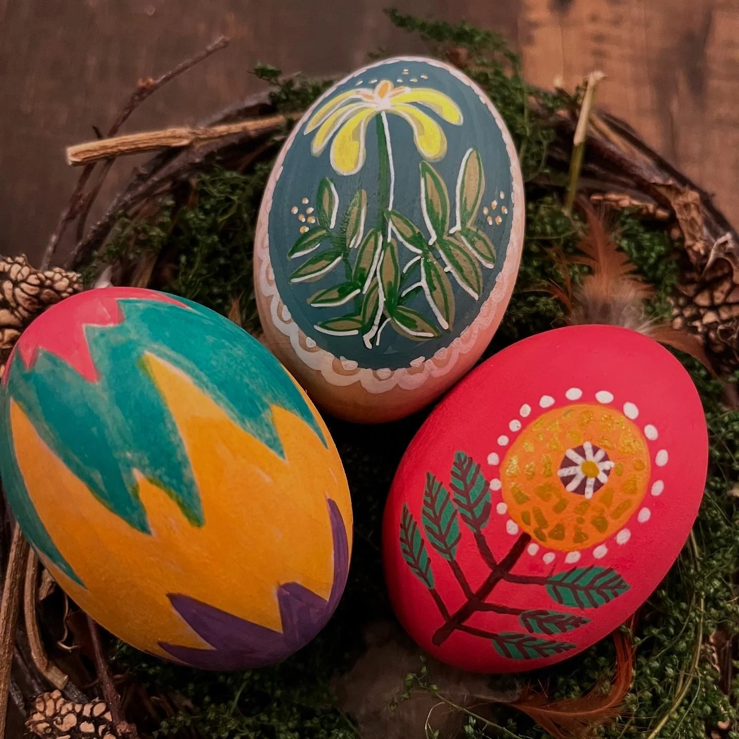 Wooden Eggs Painting Workshop