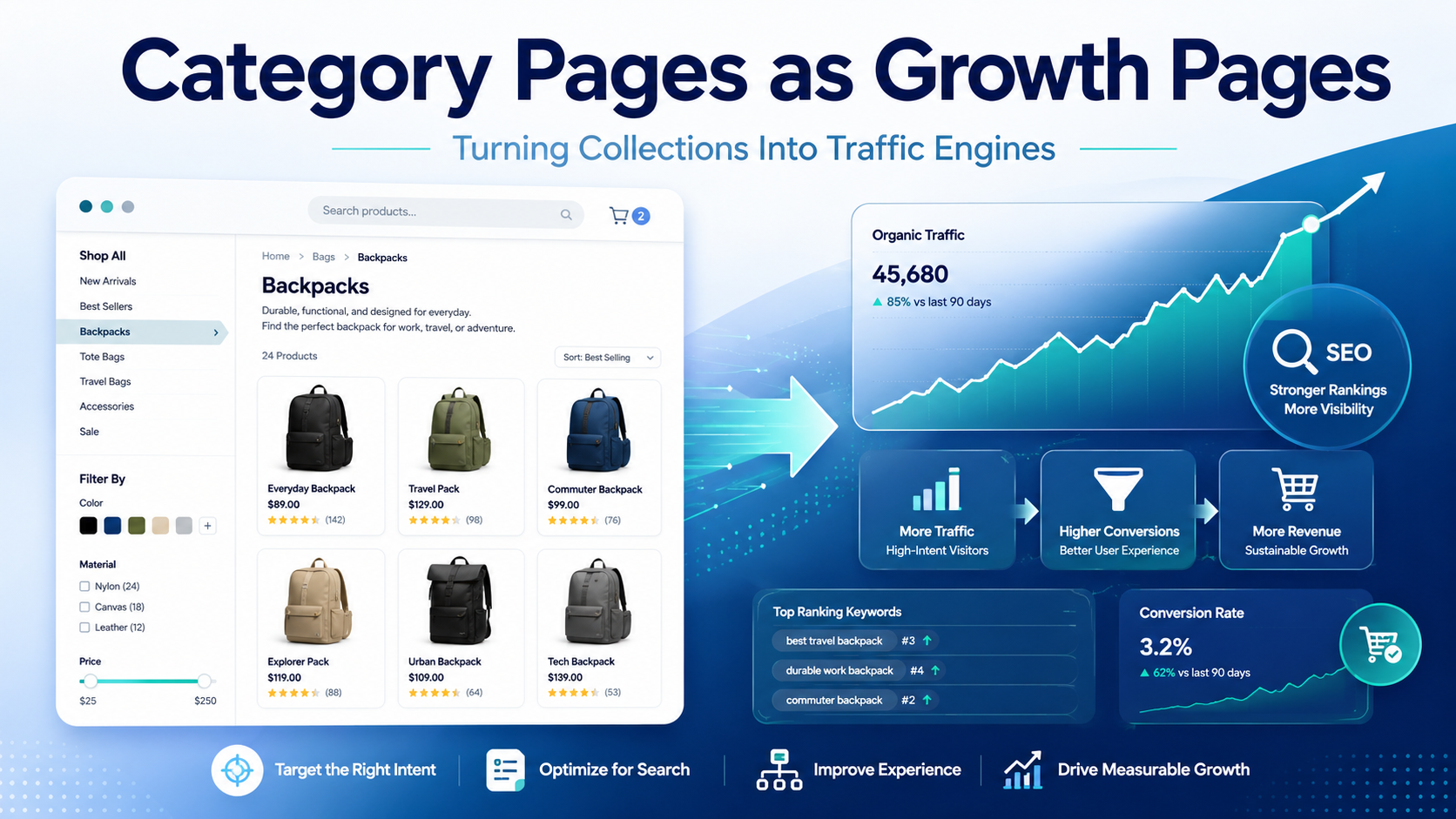 ​​Category Pages as Growth Pages: Turning “Collections” Into Traffic Engines