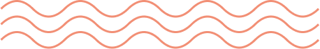 Multiple wavy pink lines on a black background.
