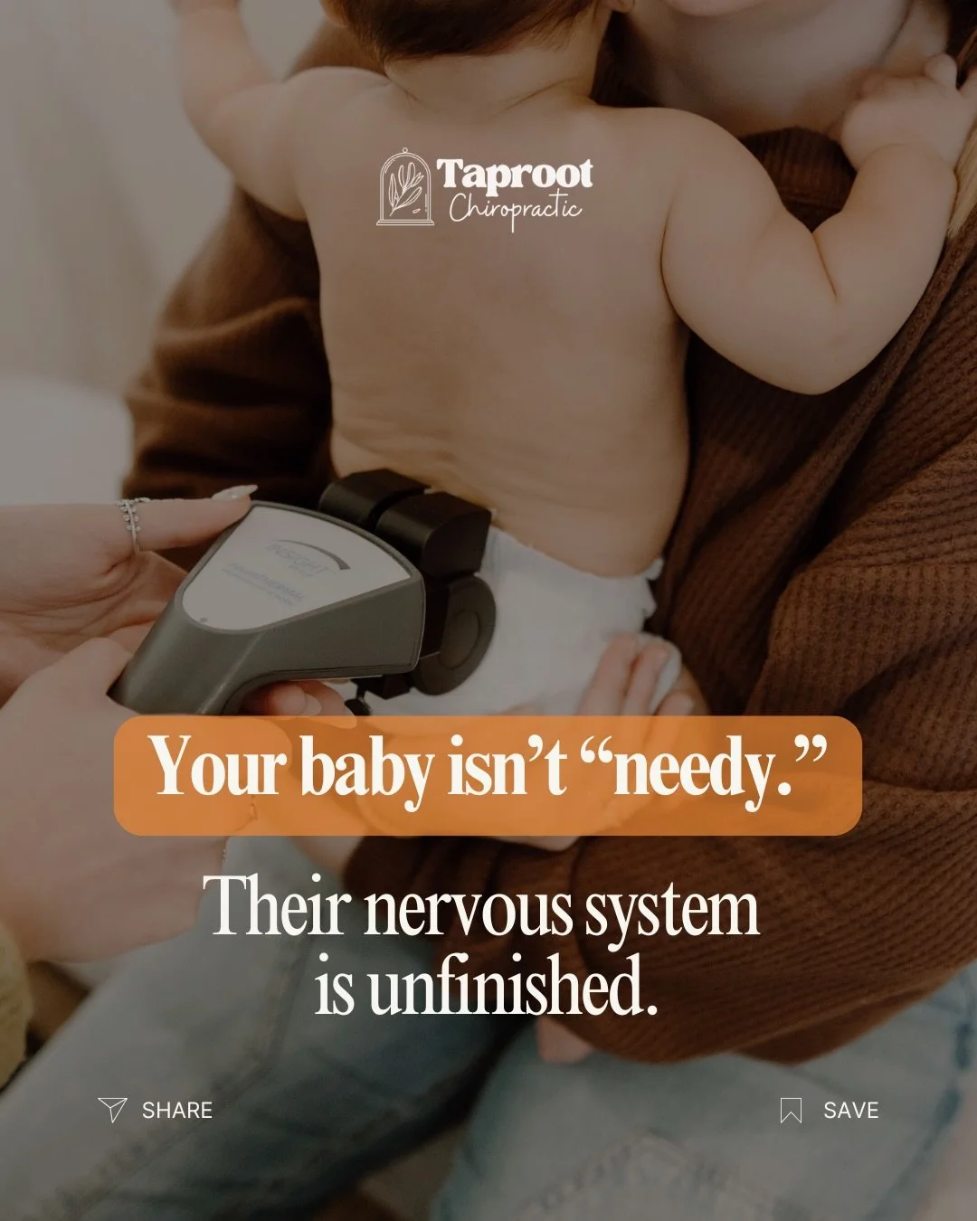 Closeness isn&rsquo;t a habit you&rsquo;re creating, it&rsquo;s a system you&rsquo;re supporting 🤍🧠

In the earliest months, regulation happens through connection. A baby&rsquo;s nervous system depends on safe, consistent input to learn how to sett