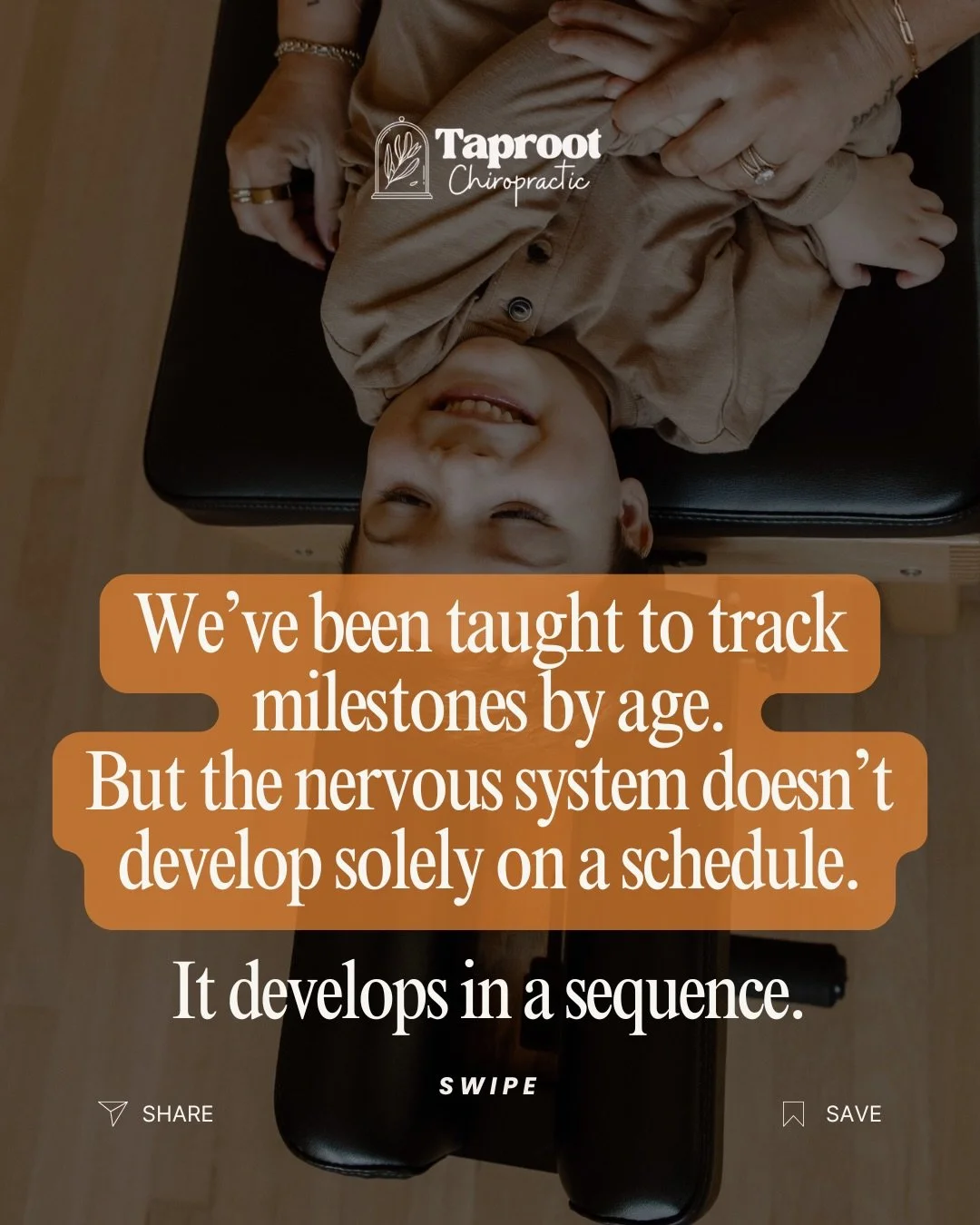 We&rsquo;ve been taught to look at milestones by age.

But development is not simply  about when, it&rsquo;s also about how the nervous system builds. Each stage lays the foundation for the next, and when something gets skipped or rushed, the body fi