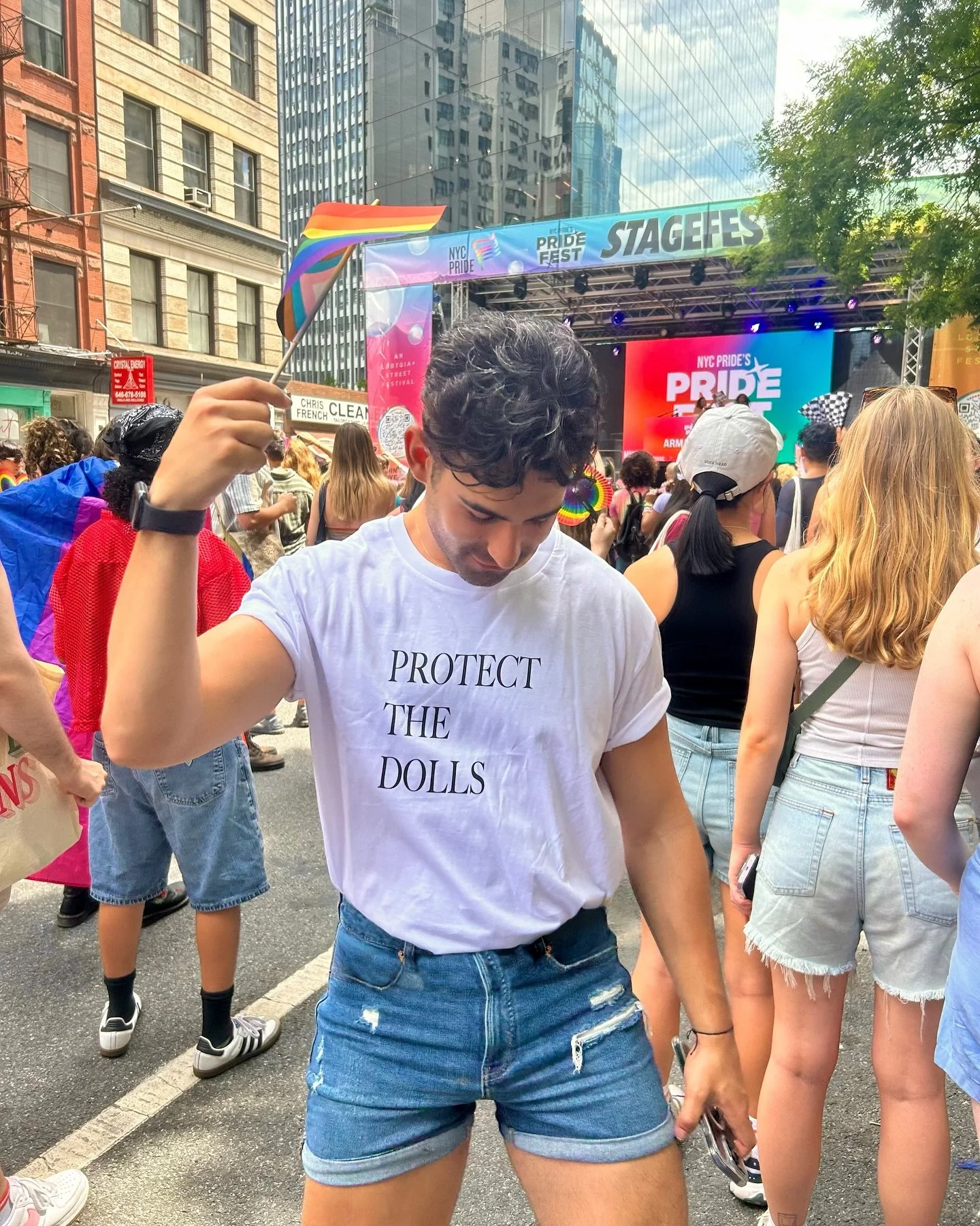 Protect the dolls. Hydrate the gays. Happy Pride.