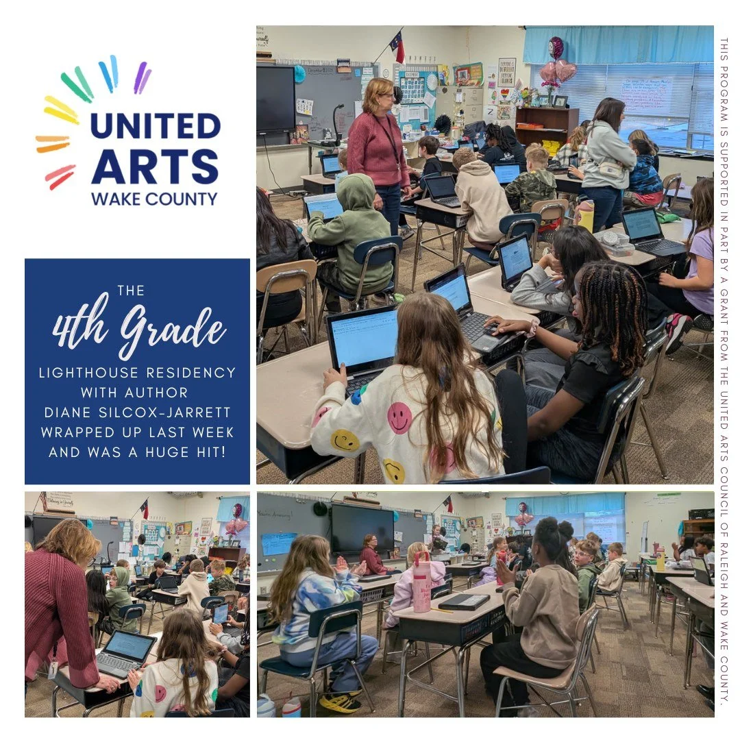 We wrapped up our Lighthouse Residency last week with @unitedartswake, and it was a huge success! 🌊📚

The kids gave a big &amp;ldquo;YES!&amp;rdquo; when asked if they enjoyed it, whether planning their stories or sharing them. They learned the art of crea