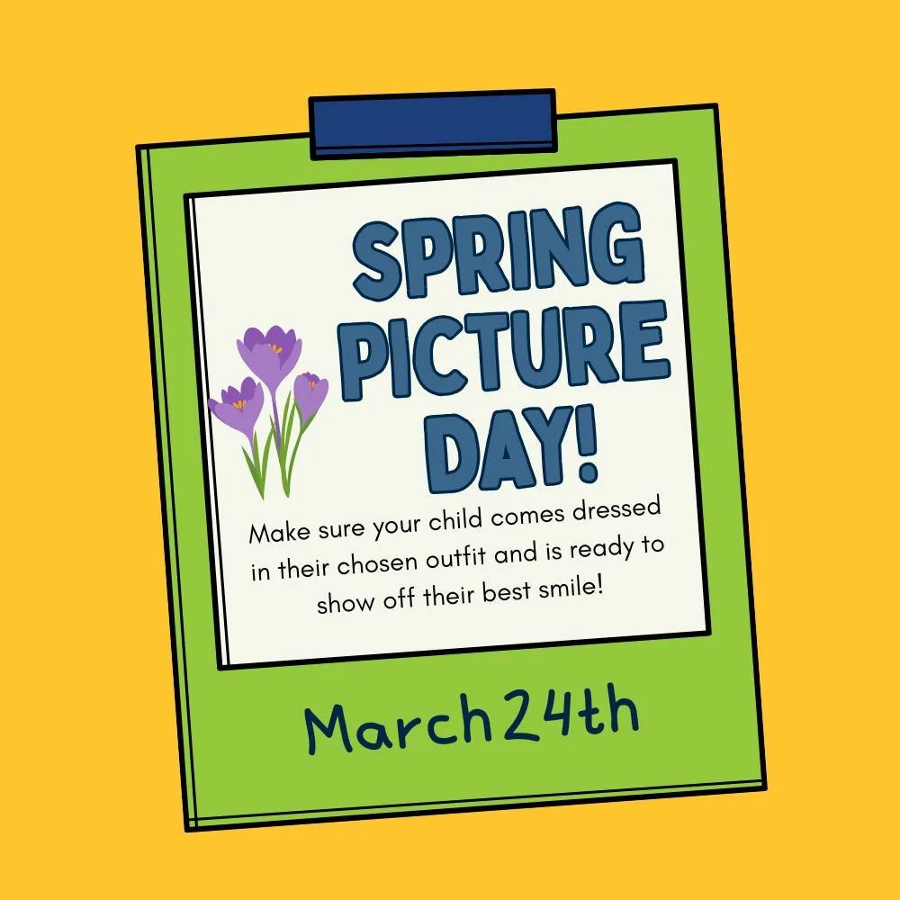 Come dressed to impress Tuesday for Spring Picture Day!