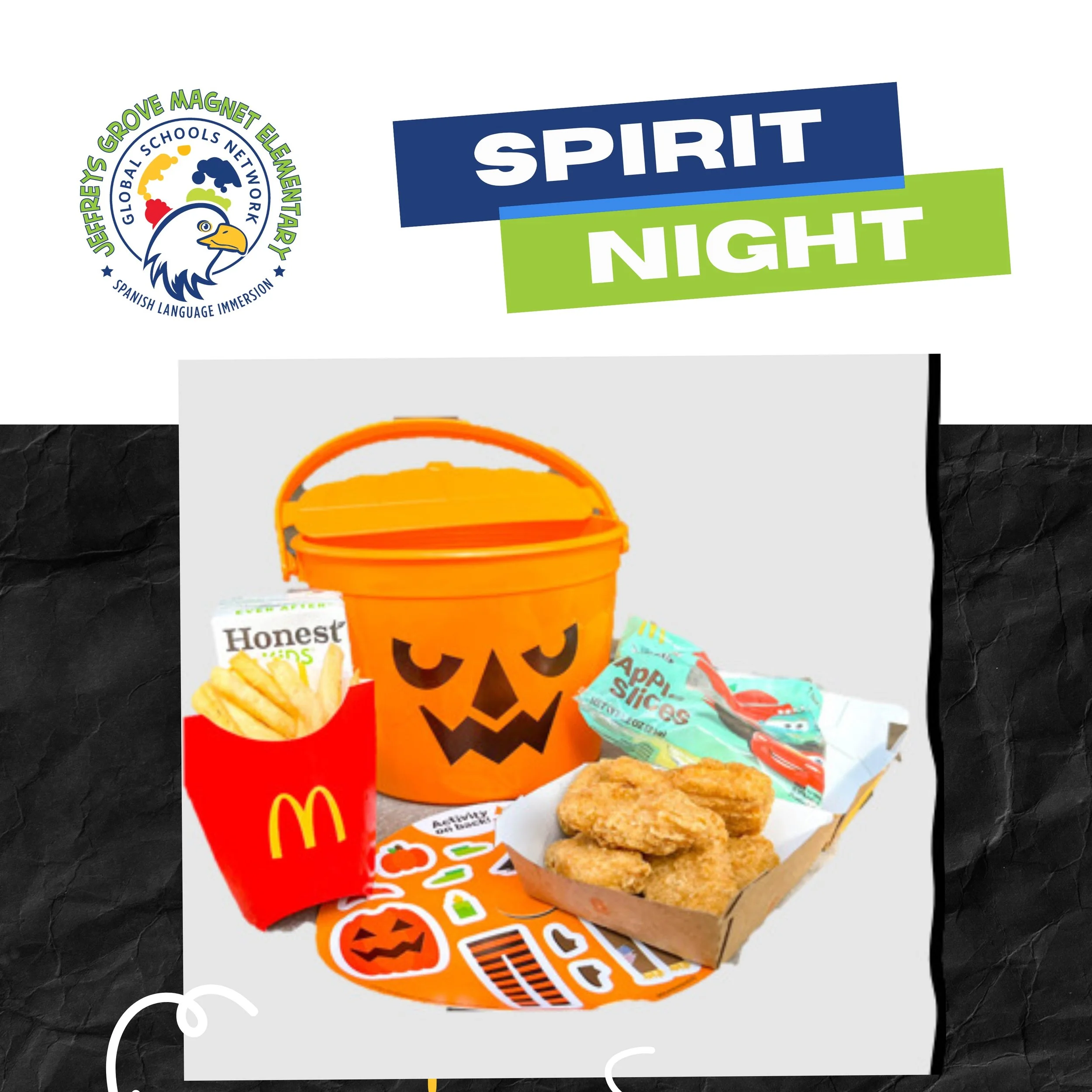 🍟❤️ McTEACHER NIGHT IS COMING! ❤️🍟
Skip cooking and come support Jeffreys Grove Magnet Elementary! Join us at McDonald&rsquo;s on Creedmoor Road for McTeacher Night and make dinner count for our school community. 
Bring the family, grab your McDona