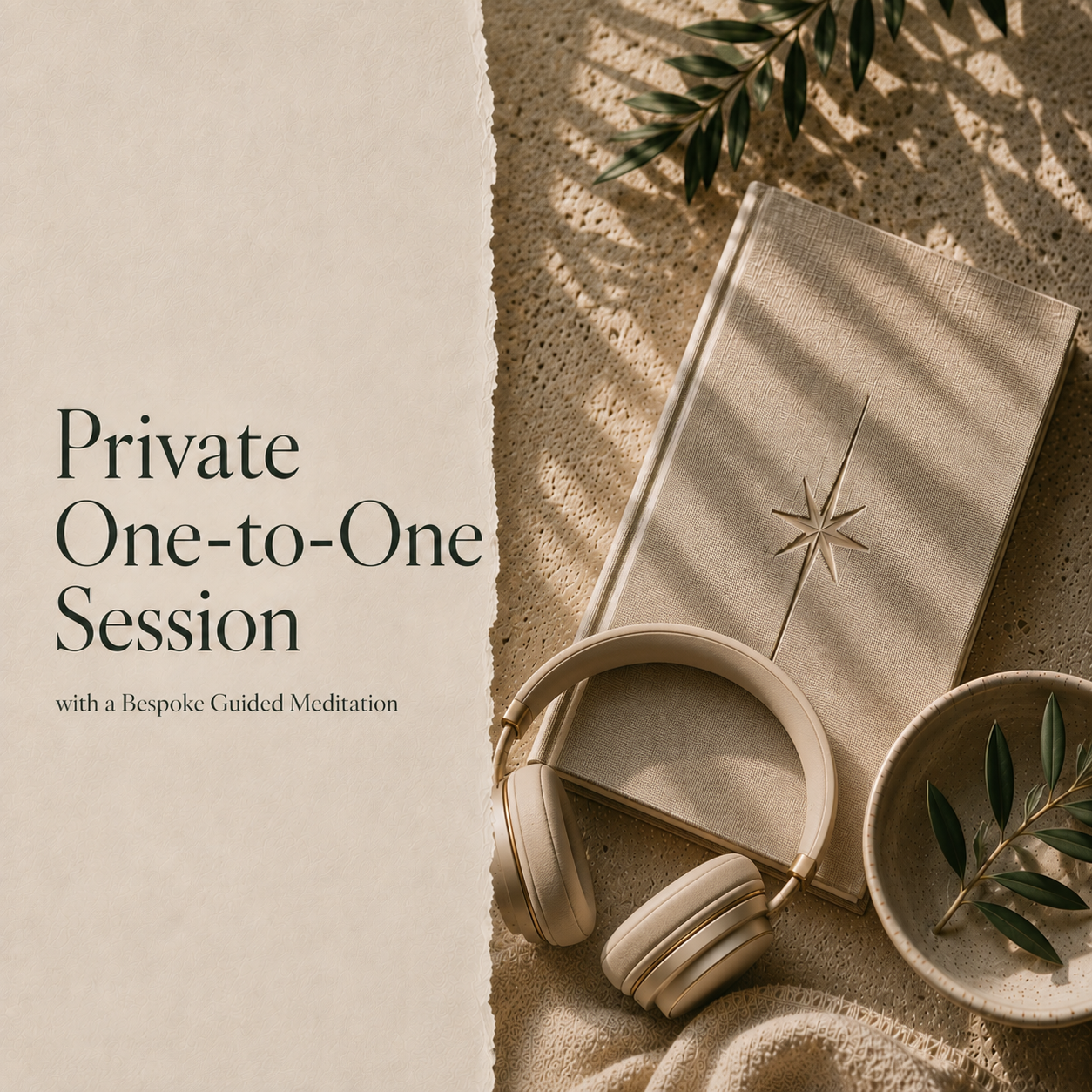 Private One-to-One Session with Bespoke Guided Meditation