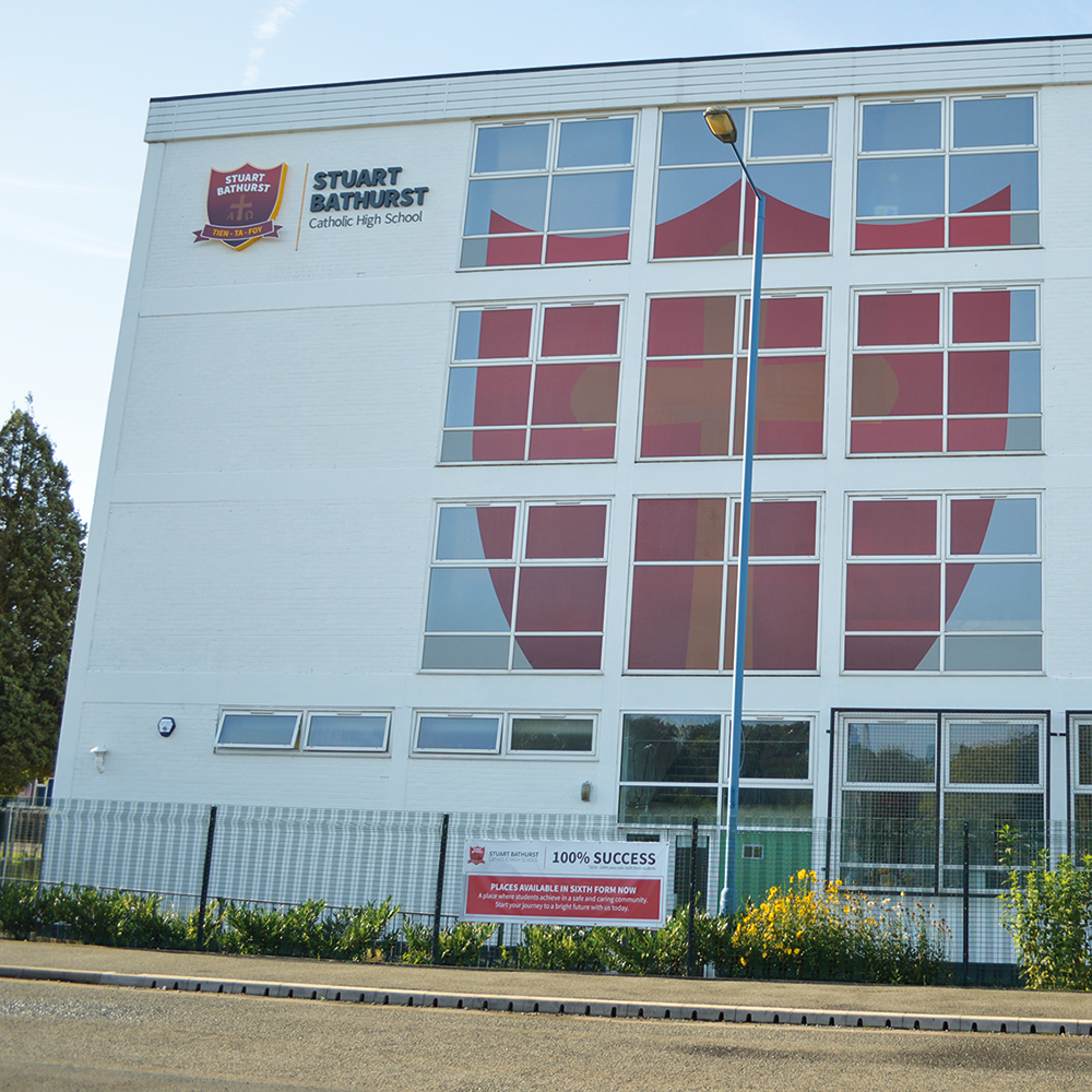 School Logo designed by WHAT MUST BE DONE +