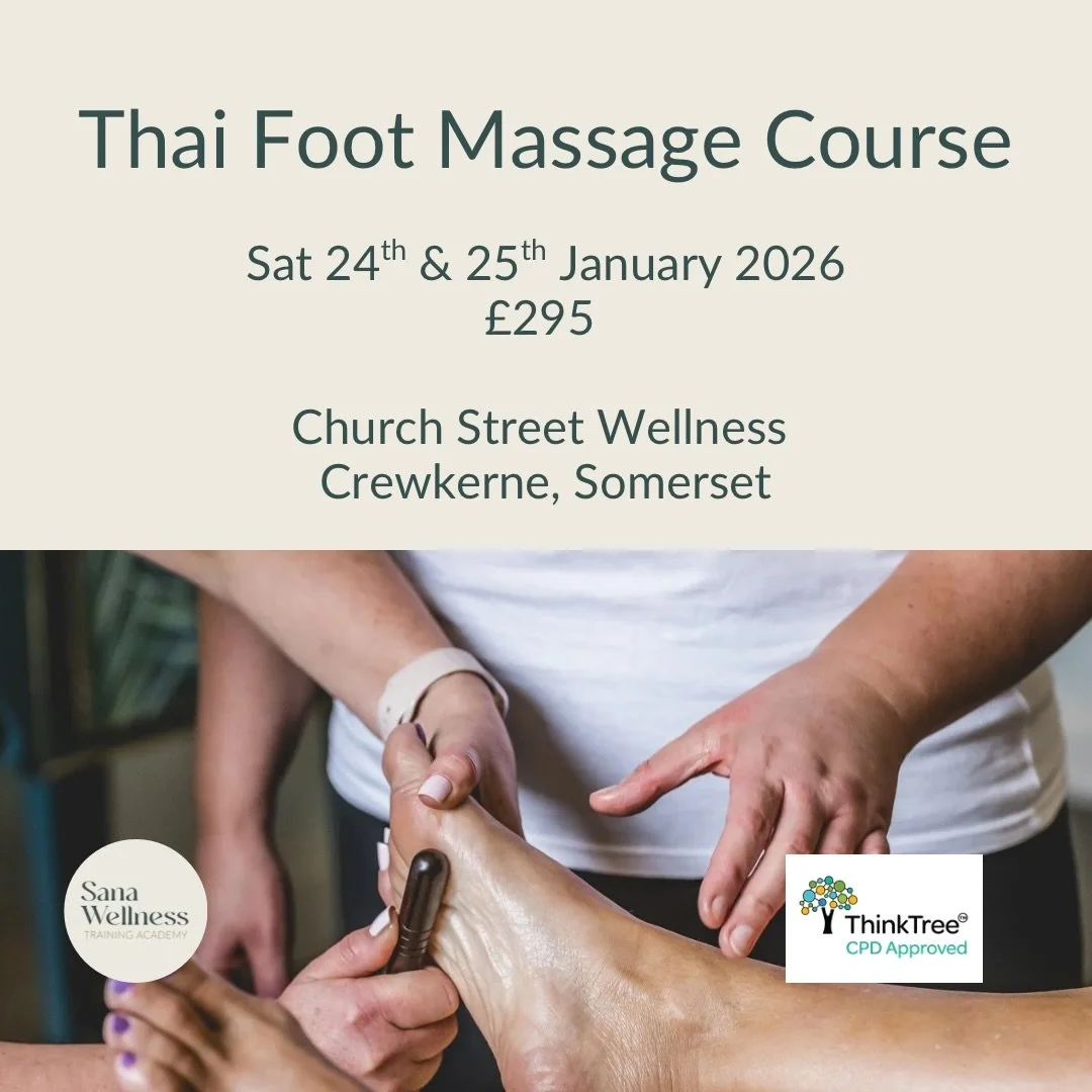 Discover the soothing and revitalising art of Thai Foot Massage 👣✨ 

Join my 2-day course on 24&ndash;25 January and learn a beautiful blend of techniques that support relaxation, wellbeing, and improved client care. 

⭐️ Whether you&rsquo;re a comp
