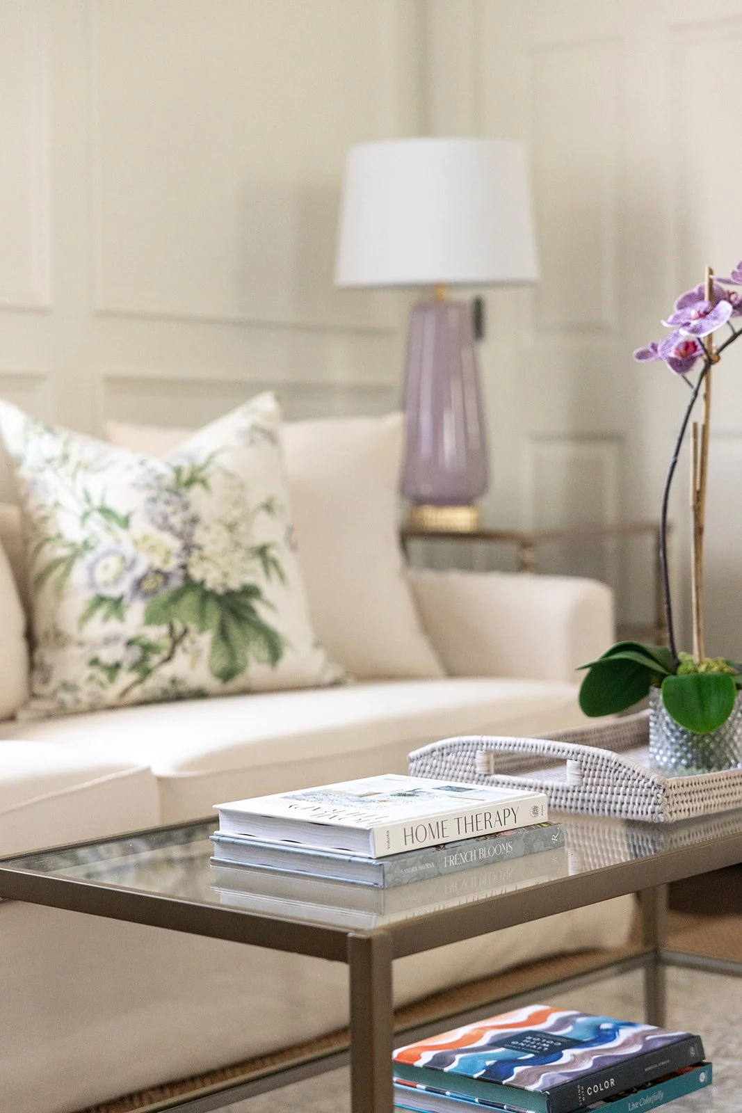 Historic Charleston vacation home living room designed for large group stays