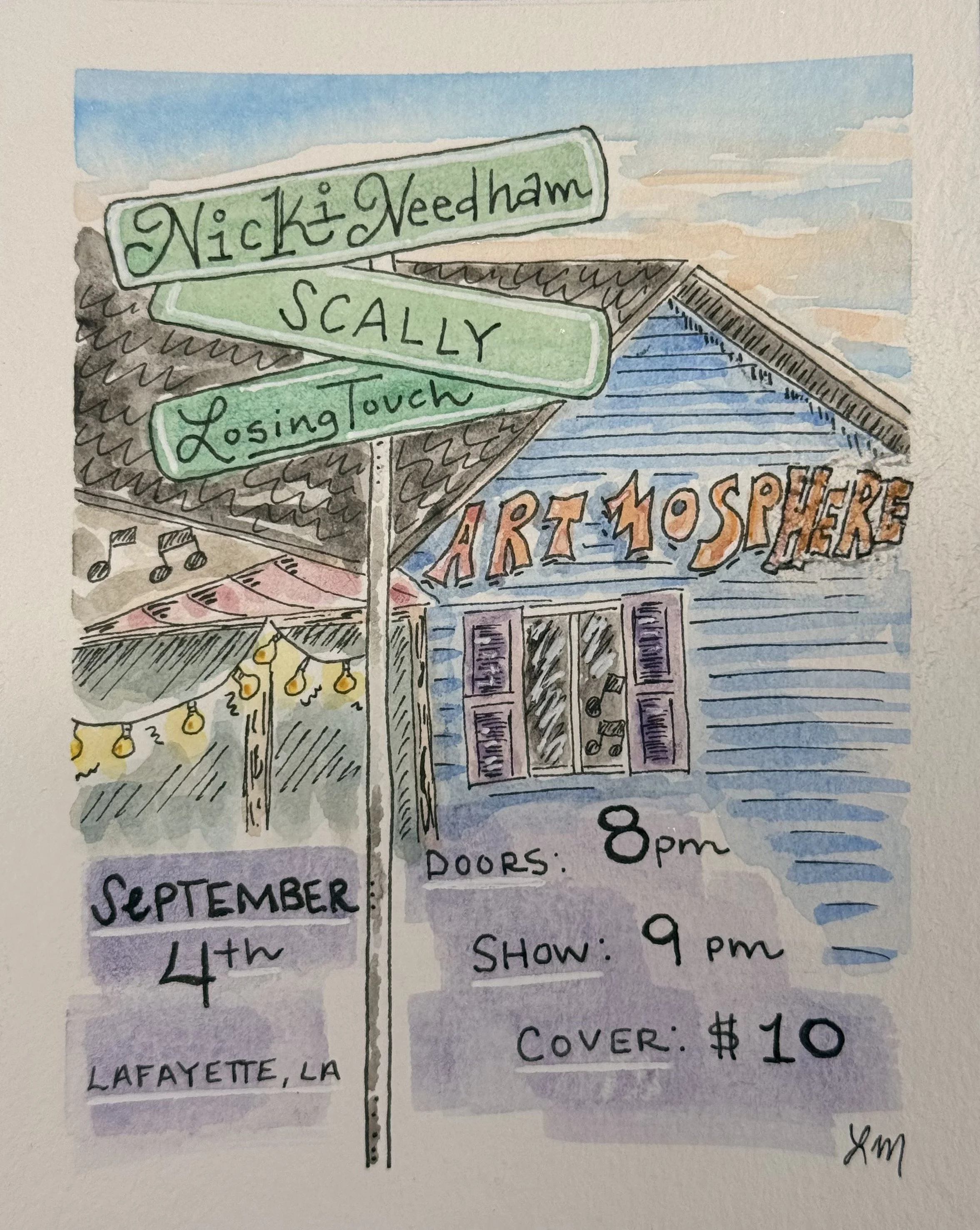 Nicki Needham, Scally, and Losing Touch @ Artmosphere