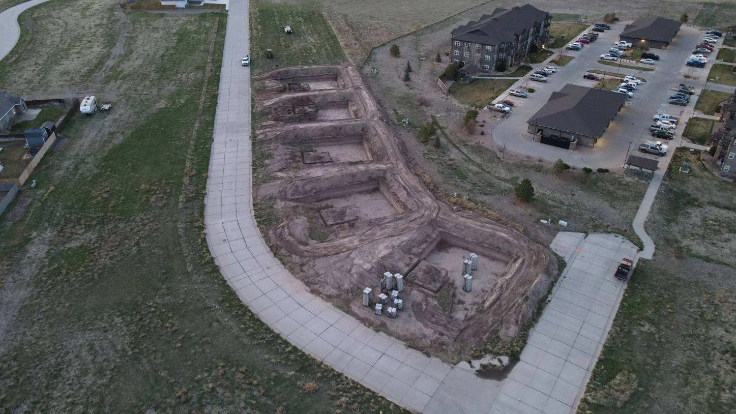 Holes for 5 basements - Sidney, NE 