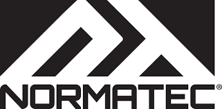 Normatec logo with stylized geometric design