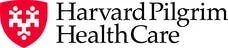 Harvard Pilgrim Health Care logo with red shield and white design
