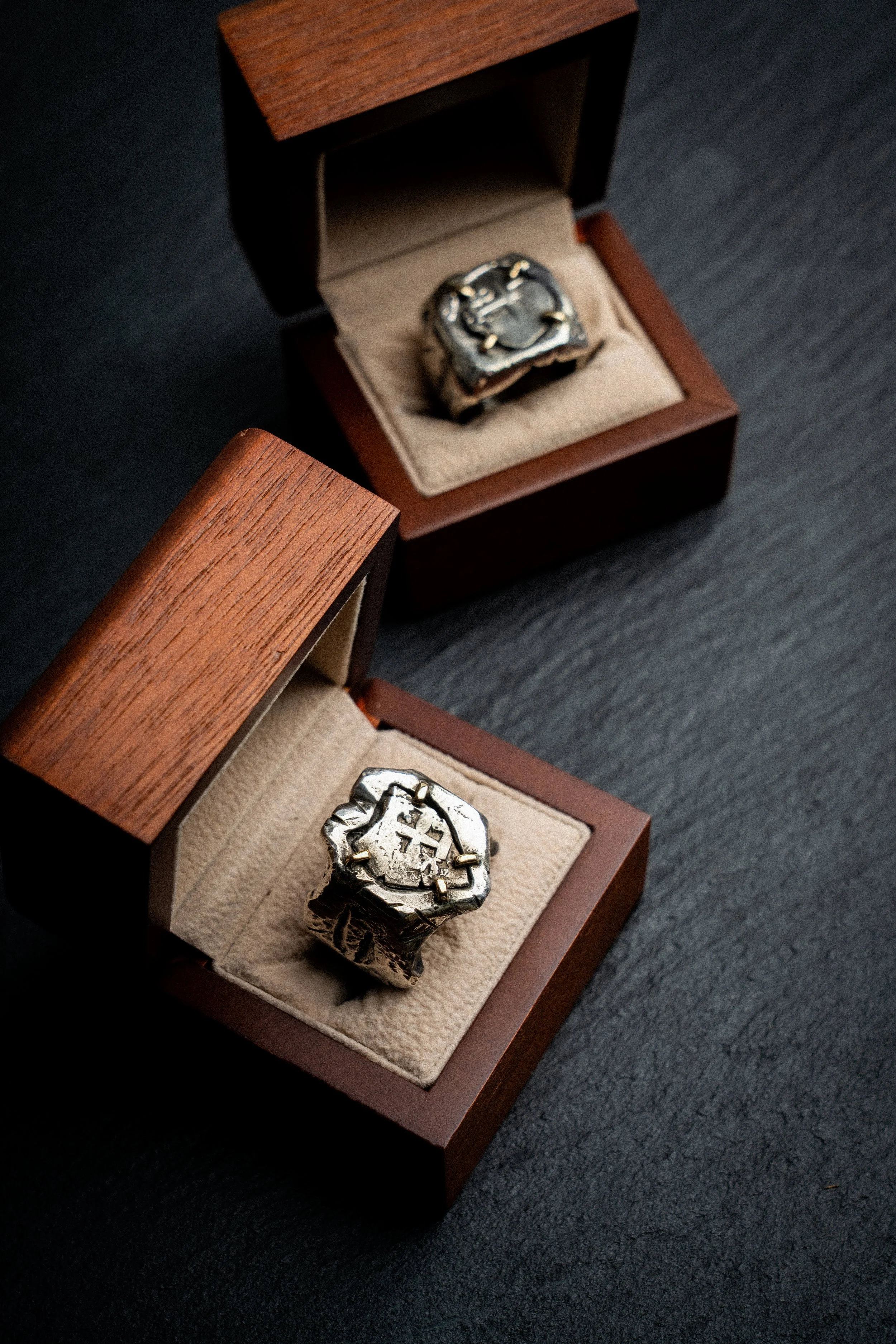 Two Privateer Rings in Boxes