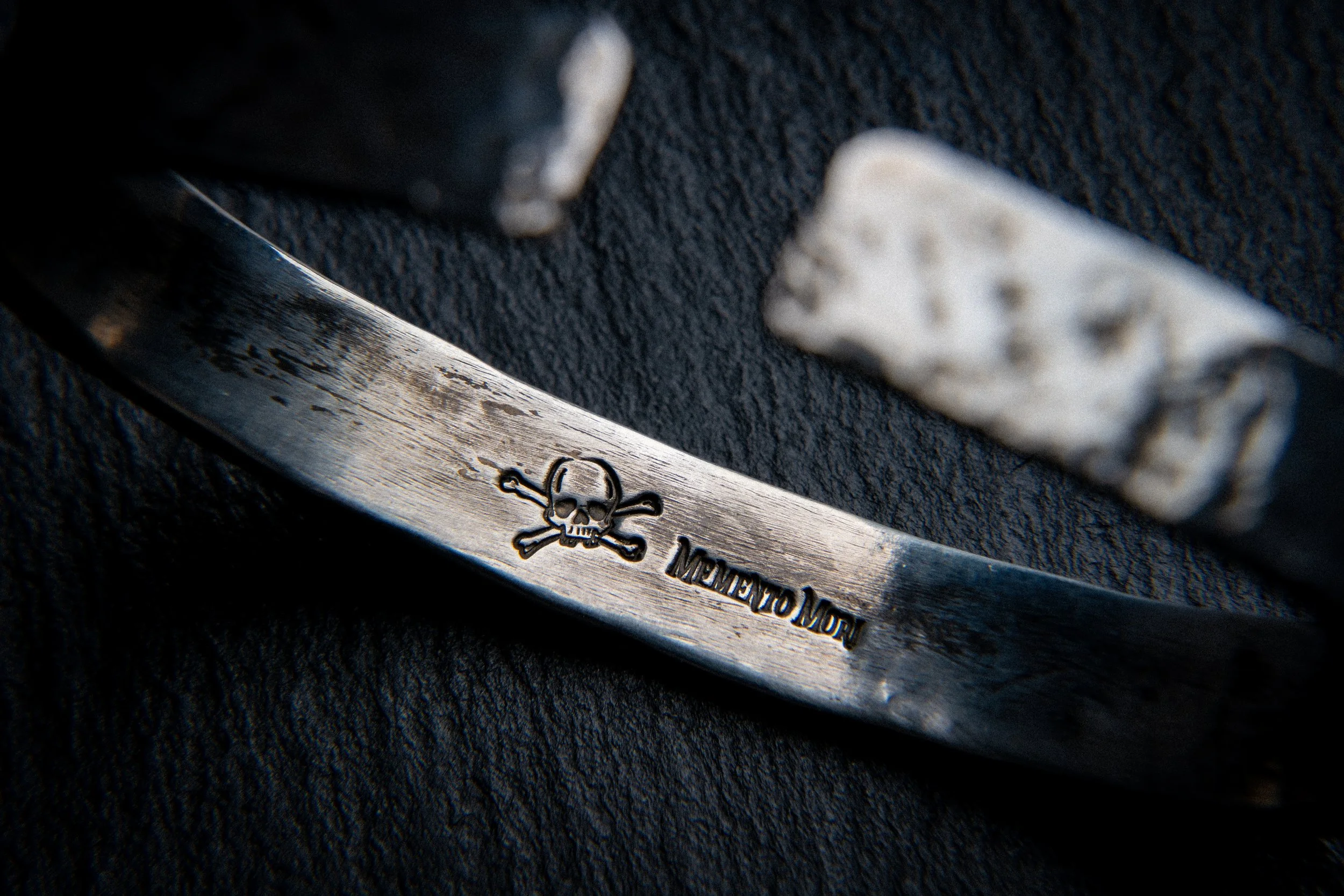 The Memento Mori Inscription inside the Ironclad Cuff