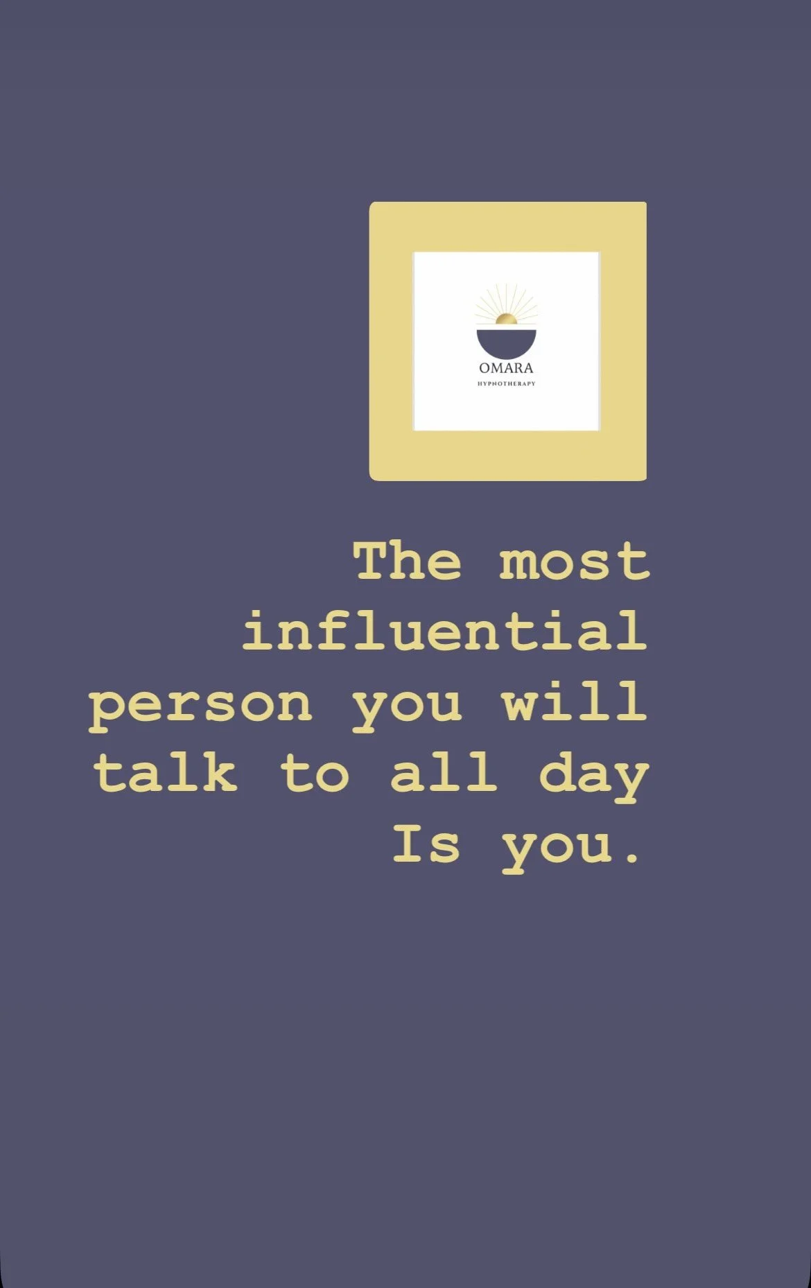 What Are You Telling Yourself - The Power of Internal Dialogue