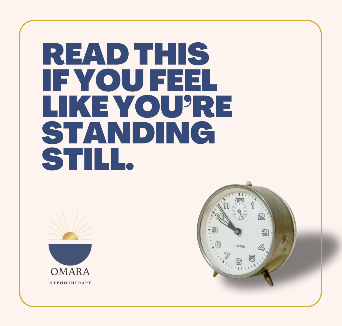 Time just keeps moving forward.