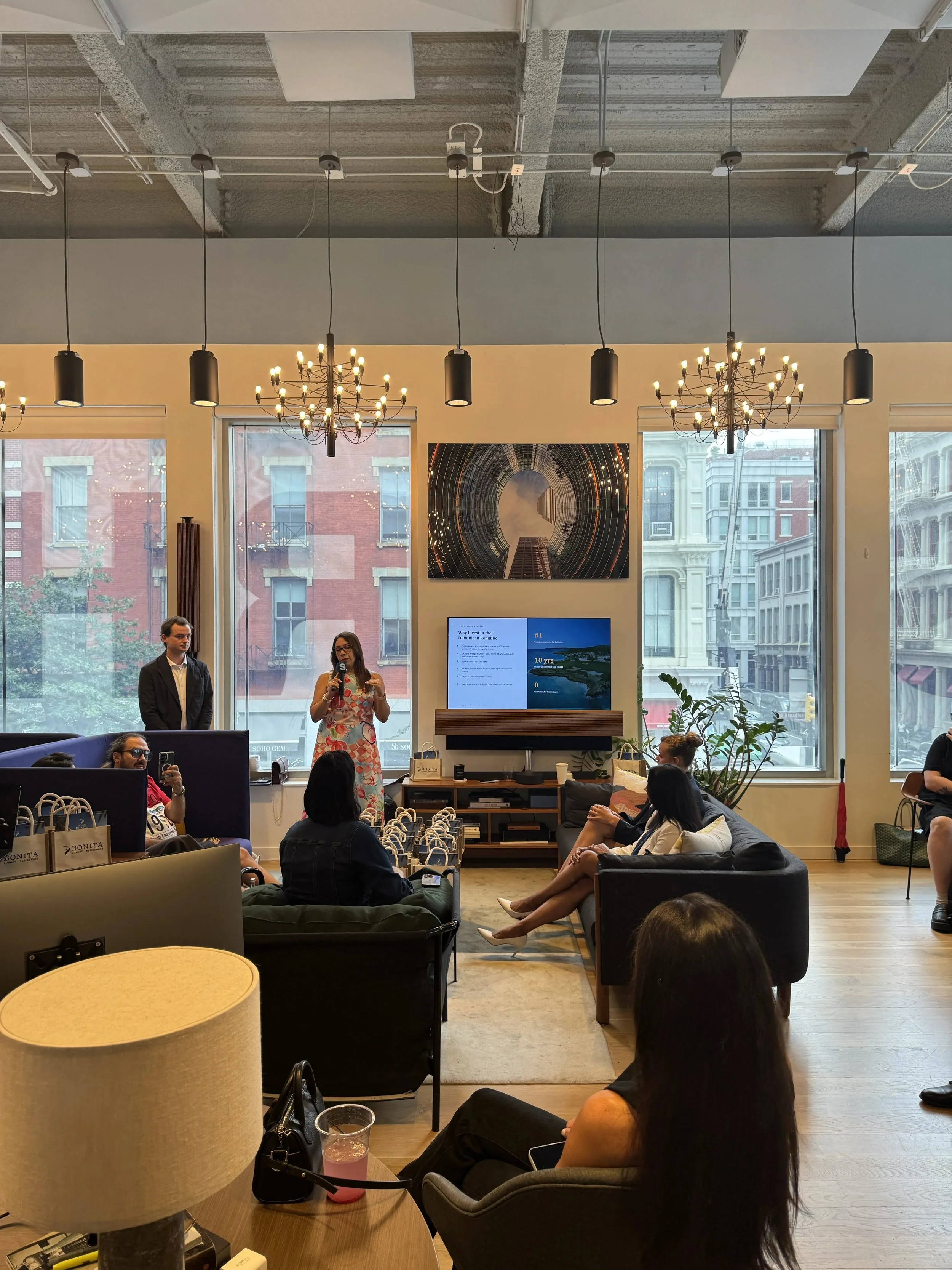 Architecture Nomad PLLC and ARCNOMA Engage International Luxury Real Estate Dynamics at SERHANT. SoHo Event