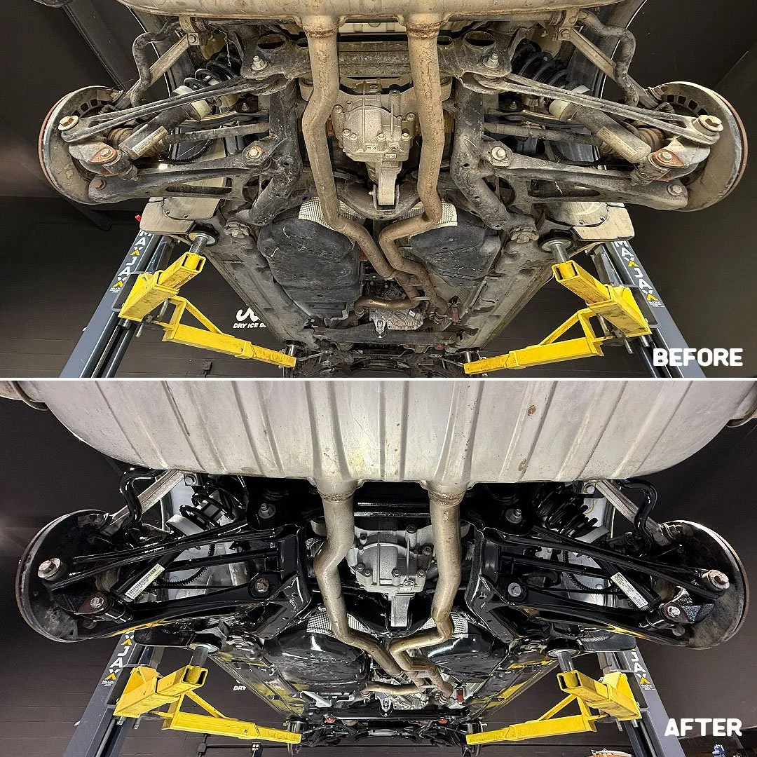 Undercarriage Wash | Undercarriage Cleaning | Las Vegas | Cold Revolvers | Before and After